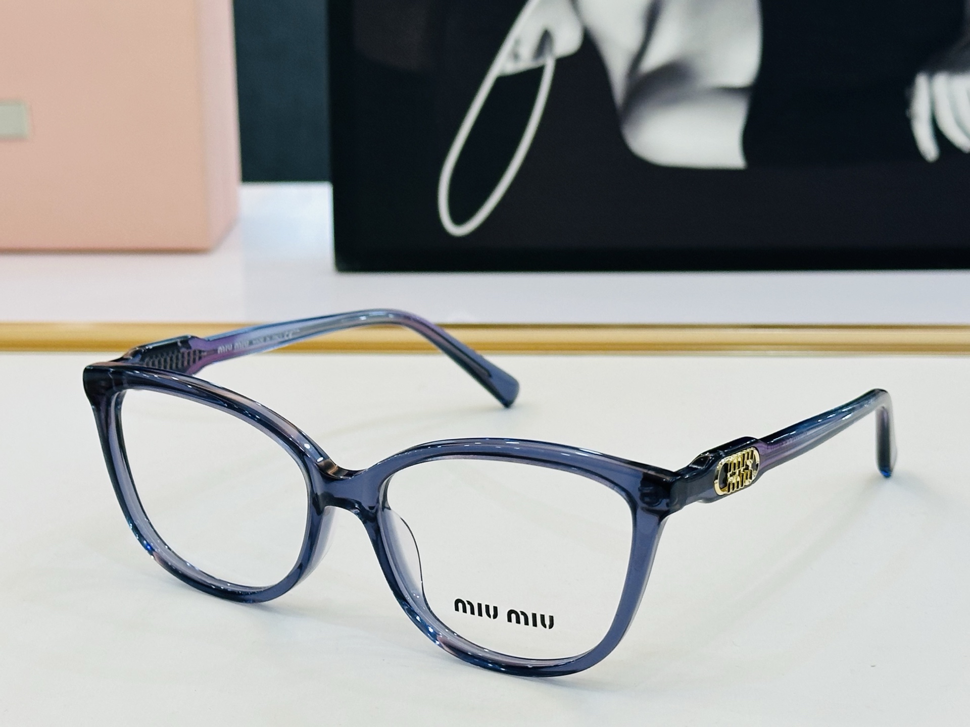 ❤️❤️🆕 谬家 MU03YS  Size：54口17-145      玫瑰得意微笑 Z独具品质 配光