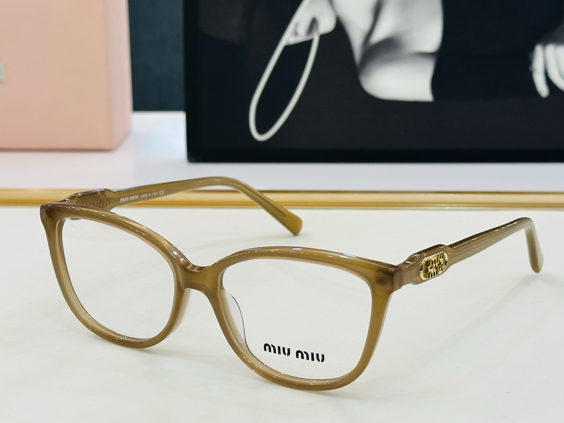 ❤️❤️🆕 谬家 MU03YS  Size：54口17-145      玫瑰得意微笑 Z独具品质 配光