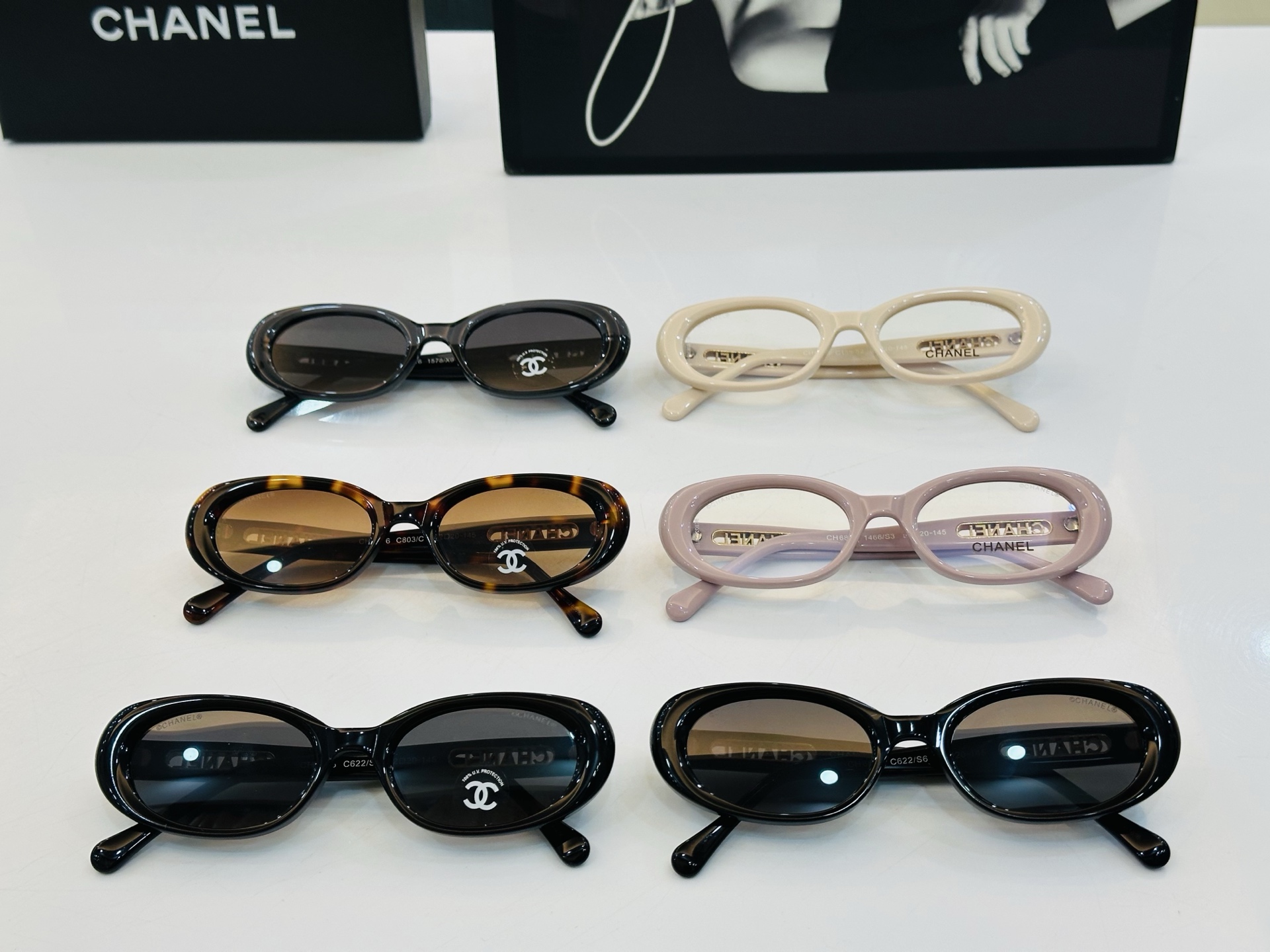 🆕 【CHANE*/香家】MODELCH6816  Size：52口20-145 💅🏻💓B太阳镜 