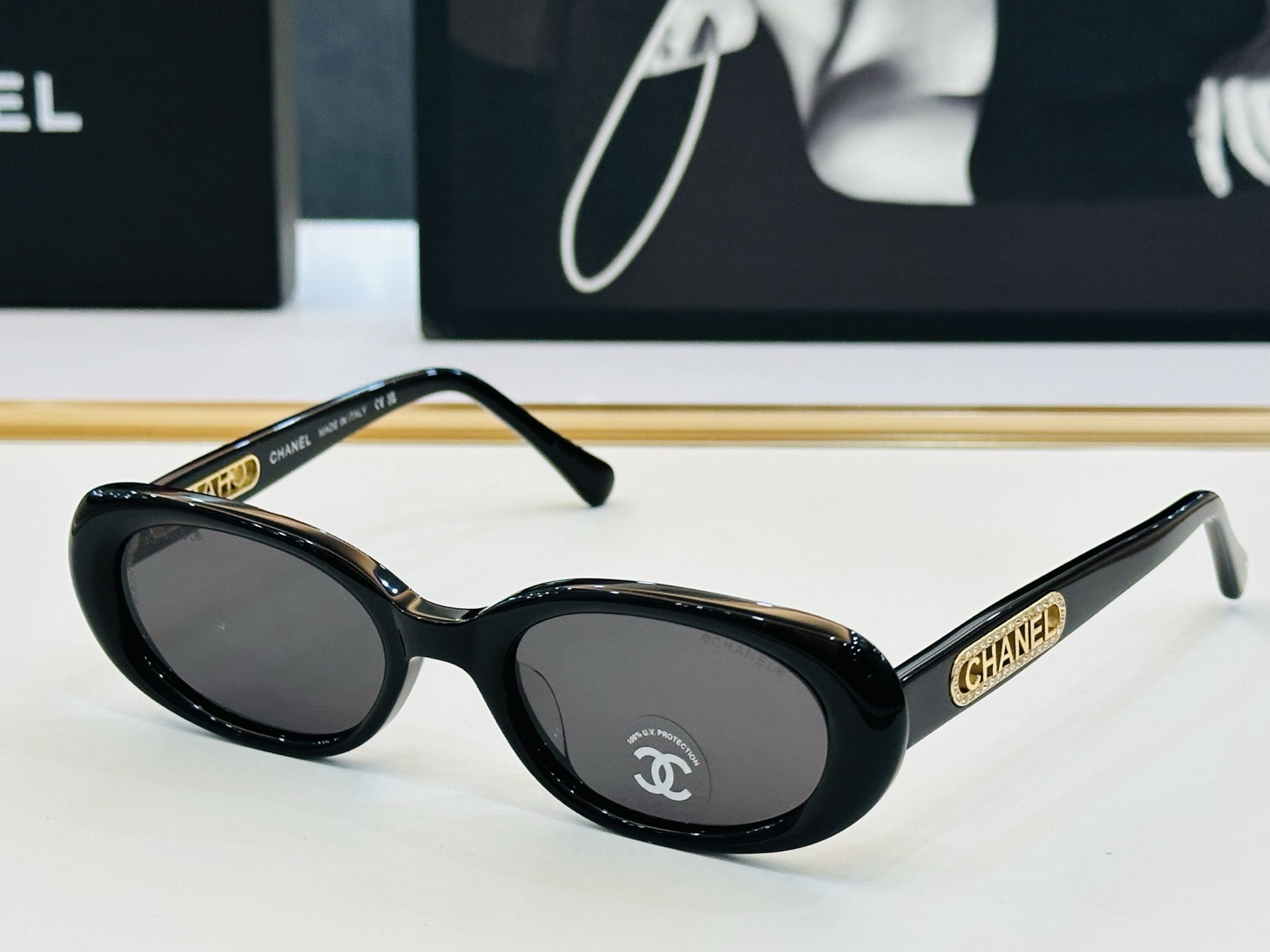 🆕 【CHANE*/香家】MODELCH6816  Size：52口20-145 💅🏻💓B太阳镜 