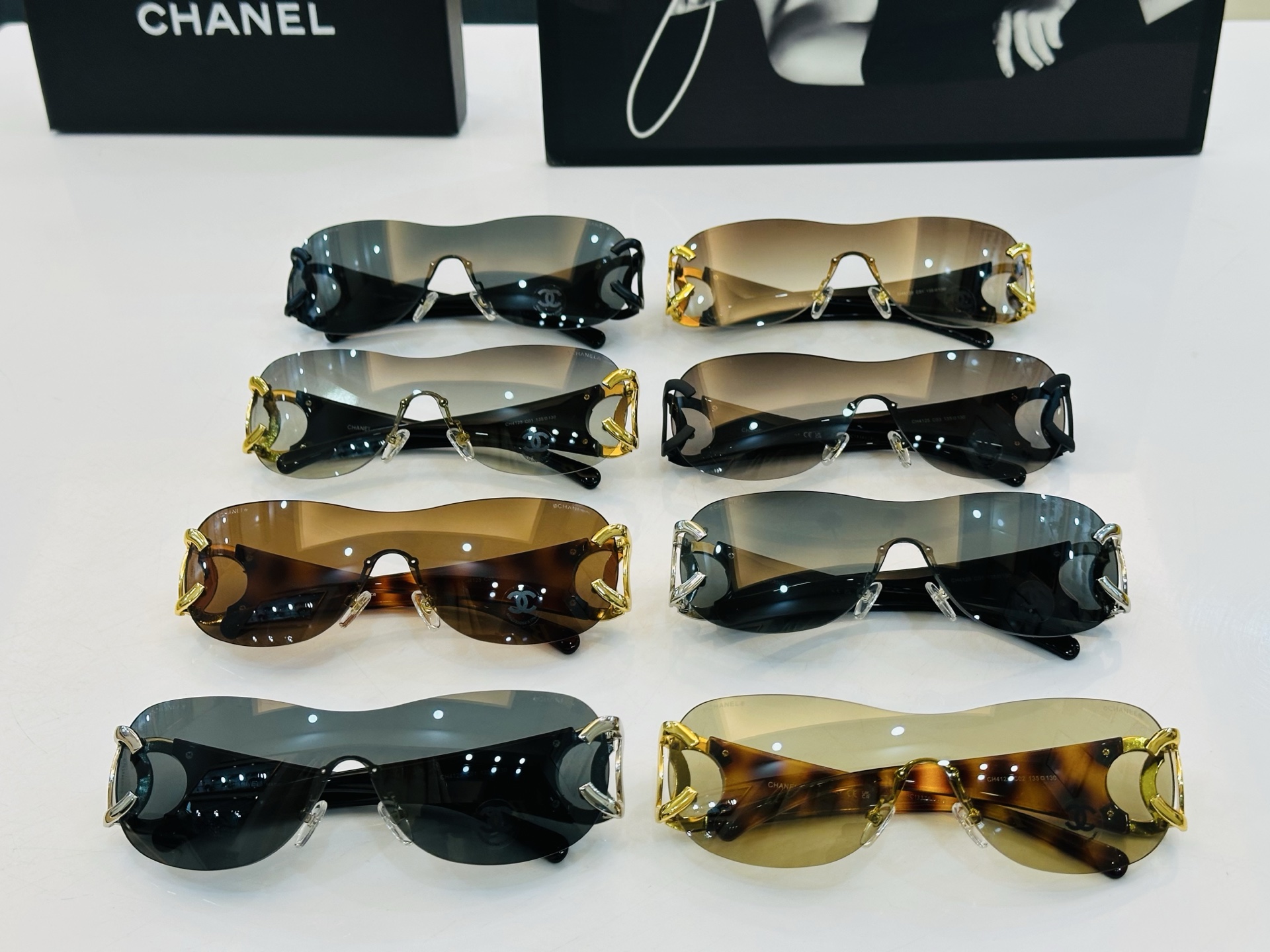 🆕 【CHANE*/香家】MODELCH4125 size：135口130 💅🏻💓F太阳镜 
