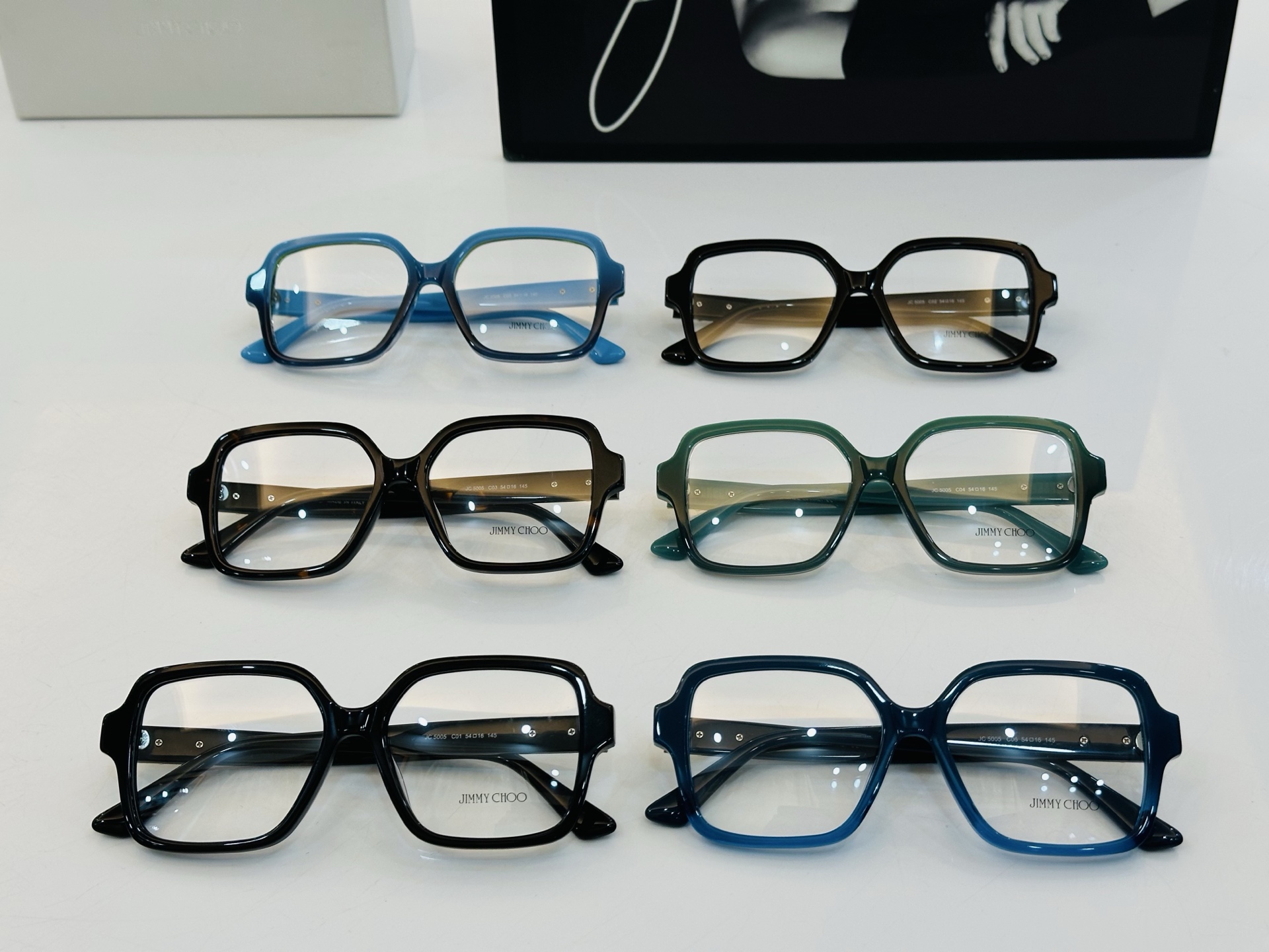 🆕 〖JIMMY CHO*/吉米家 MODEL JC5005  Size：54口16-145  🧤🧤将引