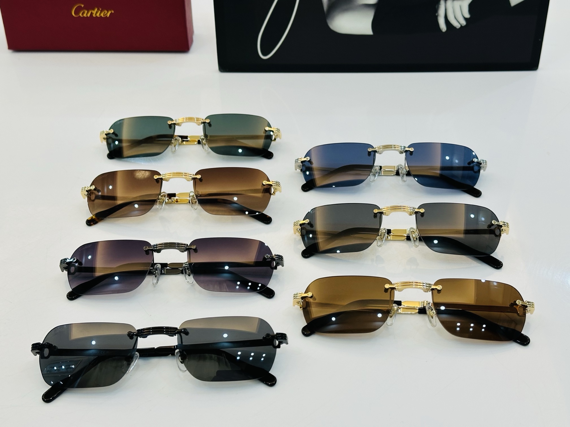 Cartie* 卡家 太阳镜 CT0499S Size：56口20-145 电镀工艺精湛气质十足！C男女