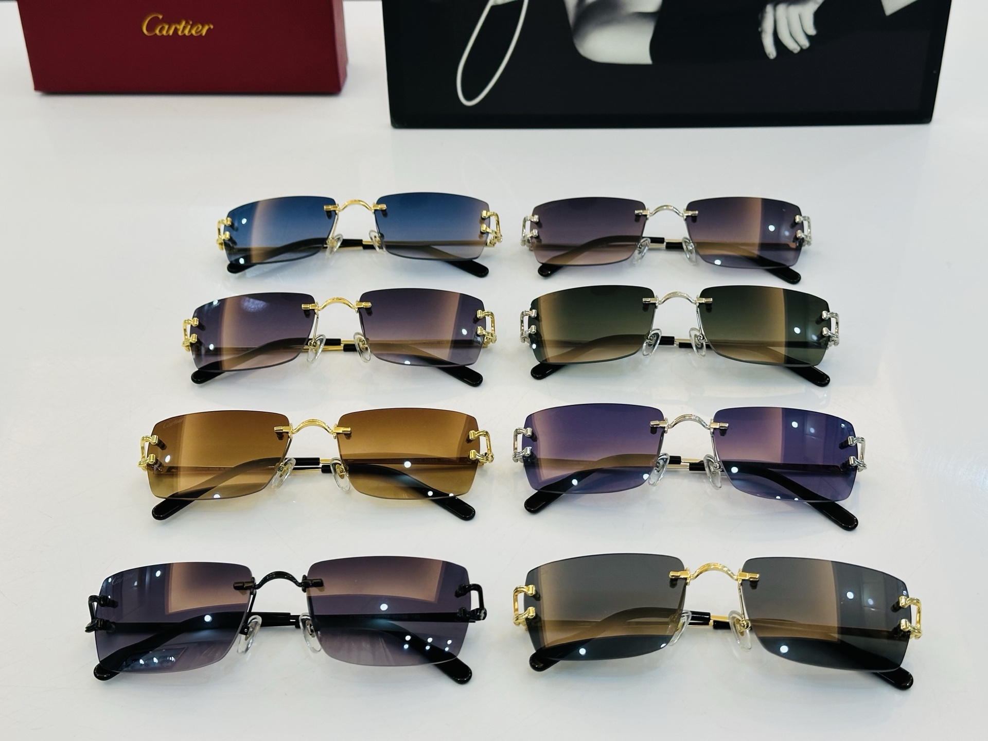 Cartie* 卡家 太阳镜 CT0550S Size：56口18-140 电镀工艺精湛气质十足！C男女