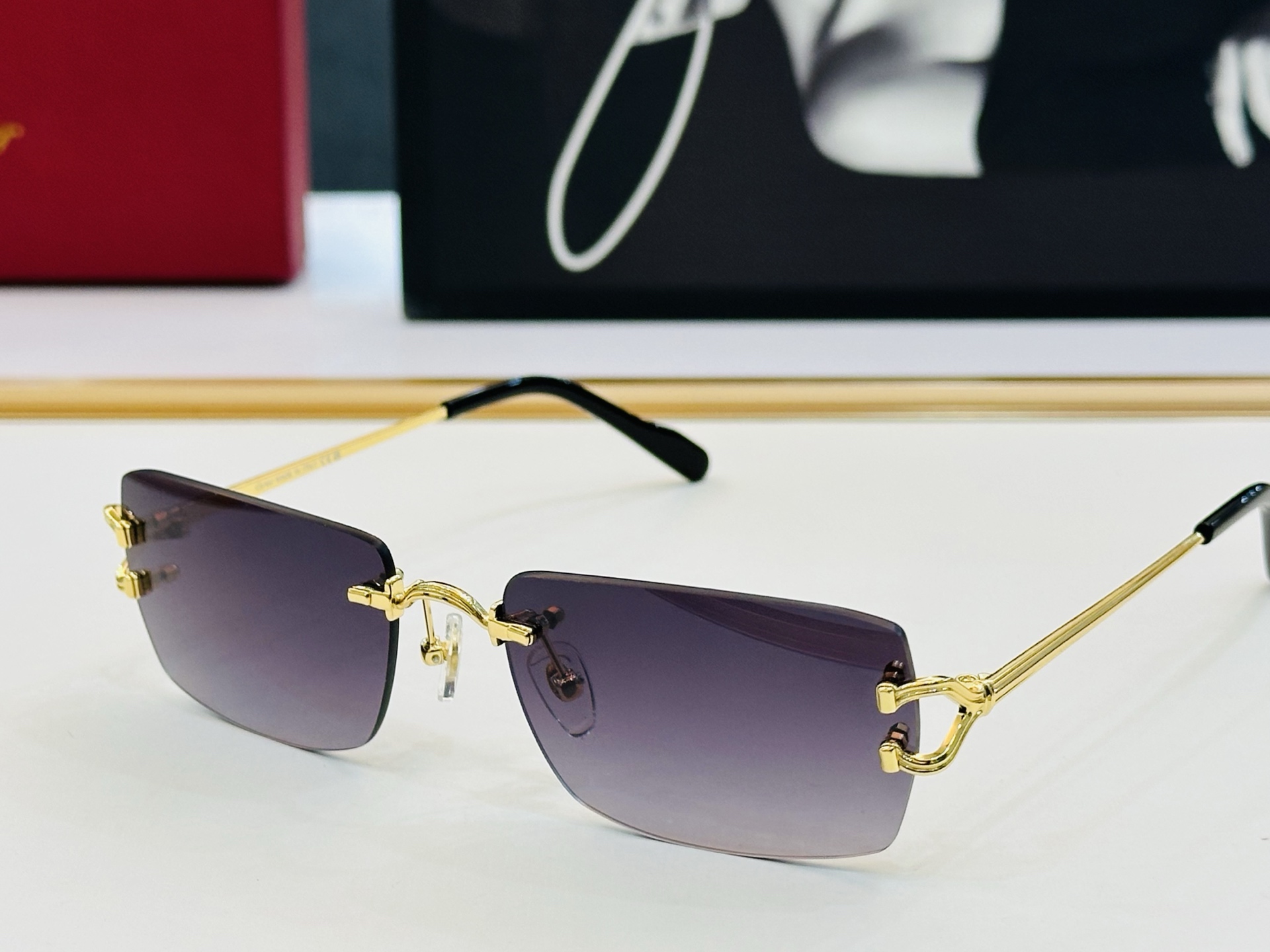 Cartie* 卡家 太阳镜 CT0550S Size：56口18-140 电镀工艺精湛气质十足！C男女