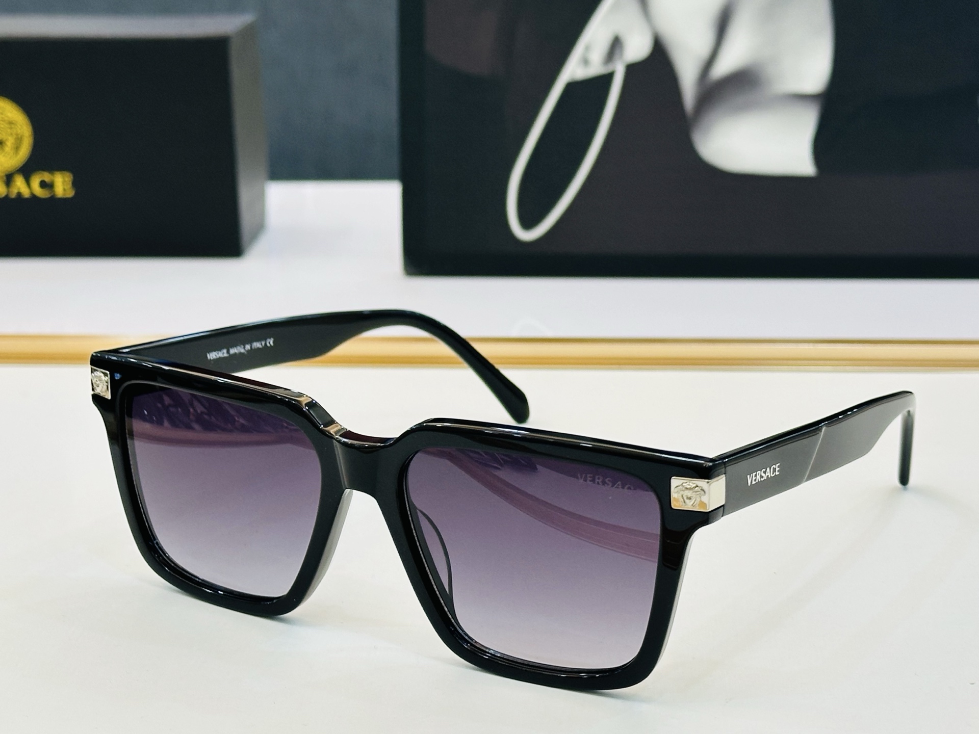 NO:372119,VERSACEMODELVE3355 Size54 17-145 L Youfan Glasses Sunglasses Sunglasses, Glasses, Versace, Versace19860909范思家 VERSACEMODELVE3355 Size54口17-145 L有范 眼镜墨镜太阳镜,眼镜,versace,versace,glasses