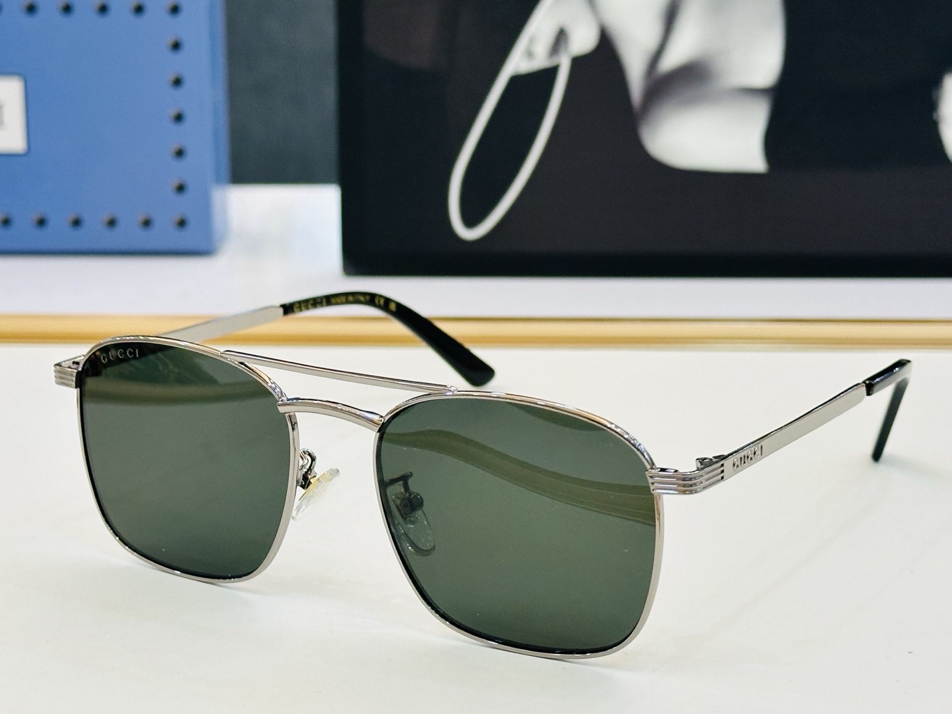 🆕 👏👏GUCC*👍古家GG1881S Size：54口18-145   搭配镜框🔝L❤配光架 