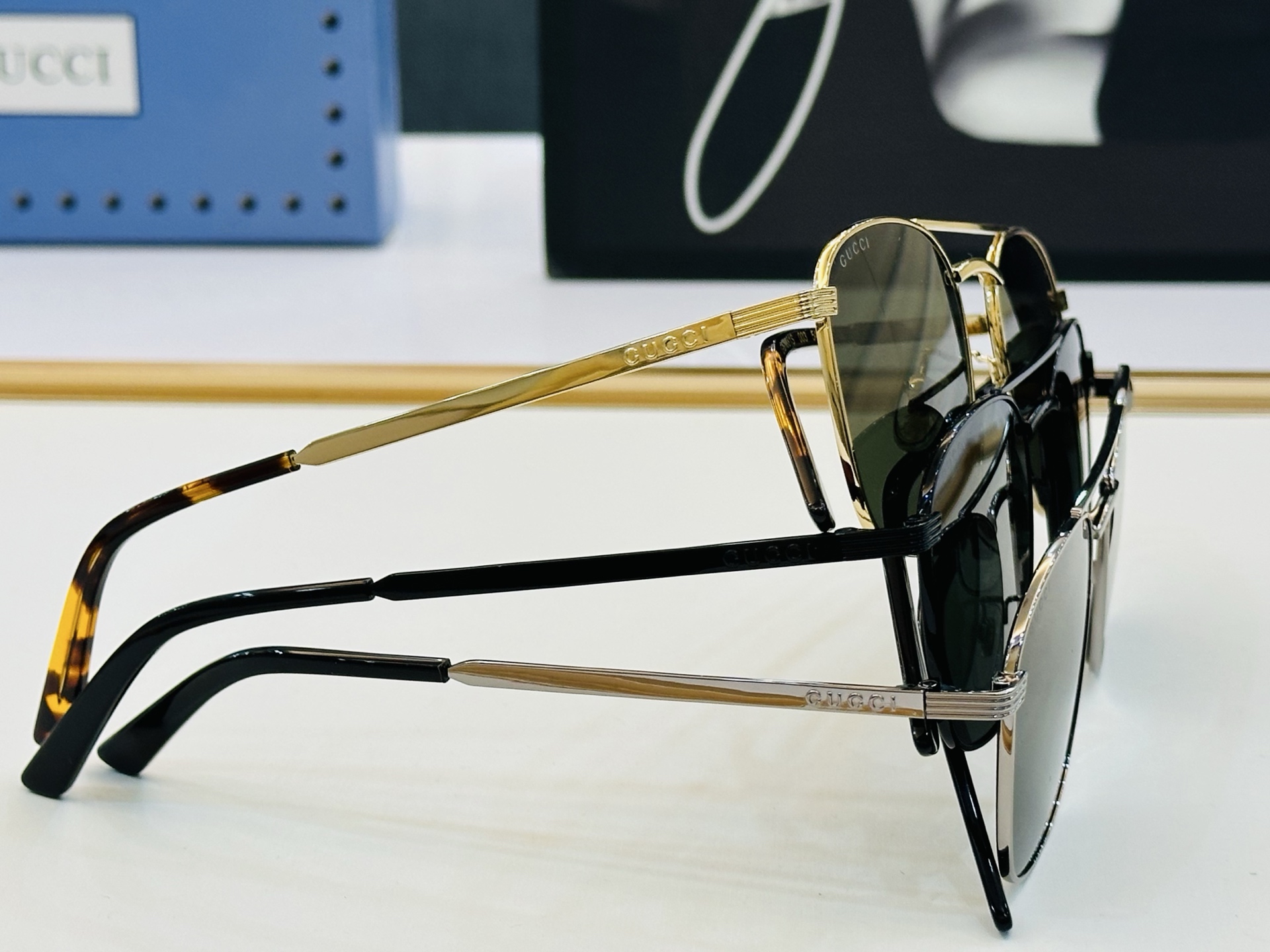 🆕 👏👏GUCC*👍古家GG1881S Size：54口18-145   搭配镜框🔝L❤配光架 