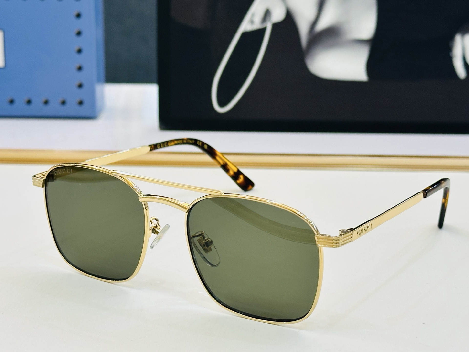 🆕 👏👏GUCC*👍古家GG1881S Size：54口18-145   搭配镜框🔝L❤配光架 