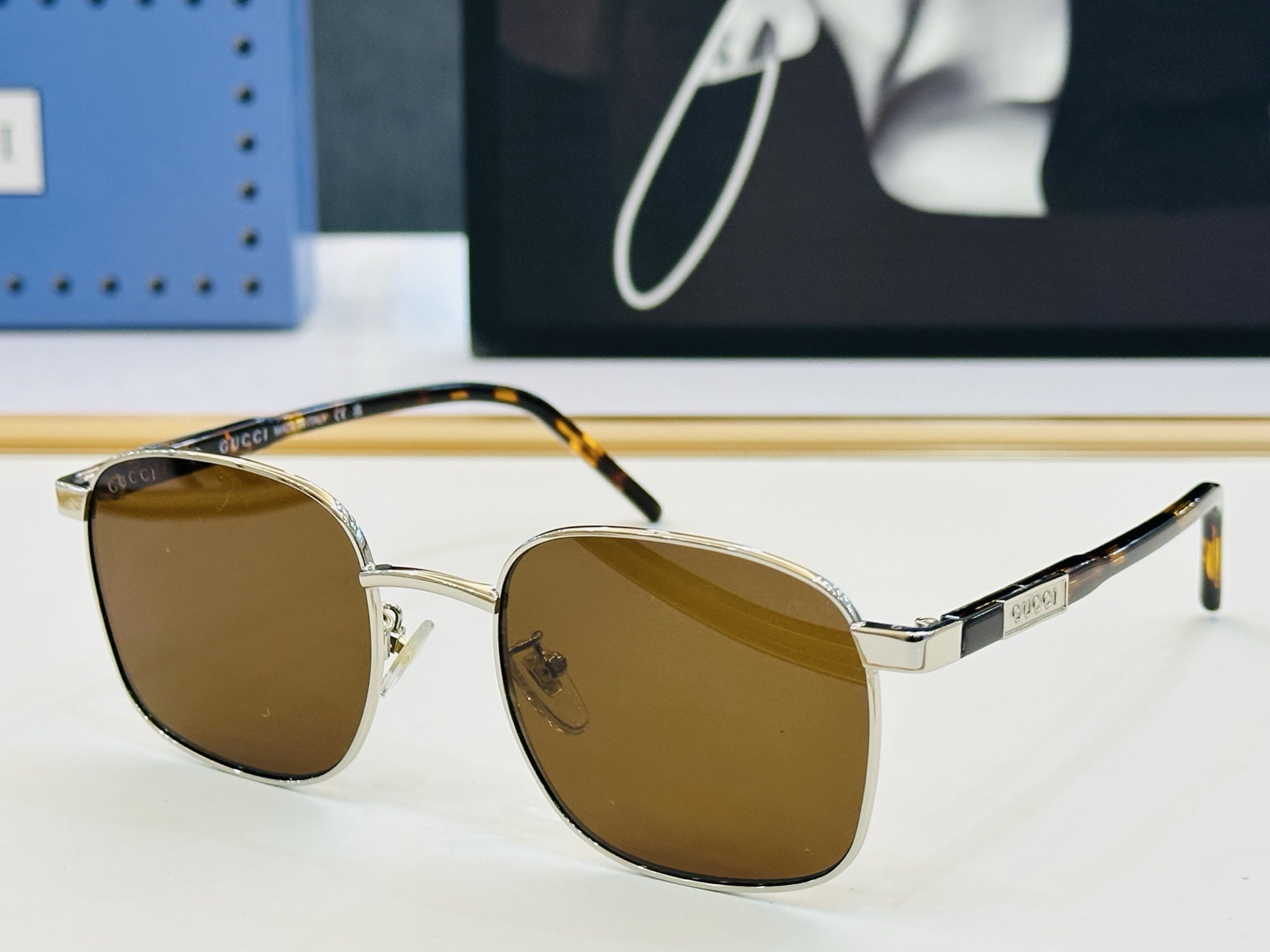 🆕 👏👏GUCC*👍古家GG1799S Size：54口20-145   搭配镜框🔝L❤配光架 