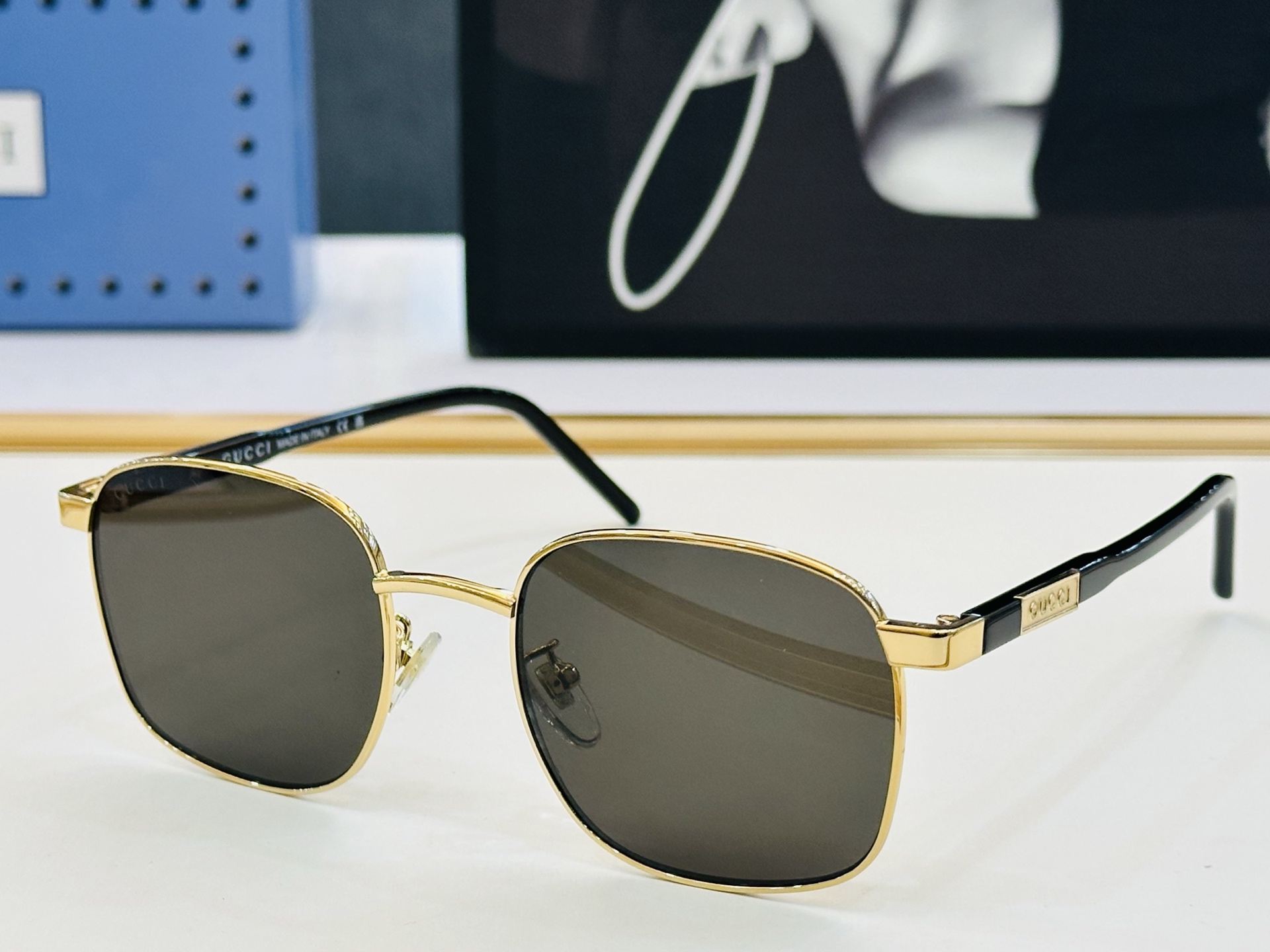 🆕 👏👏GUCC*👍古家GG1799S Size：54口20-145   搭配镜框🔝L❤配光架 