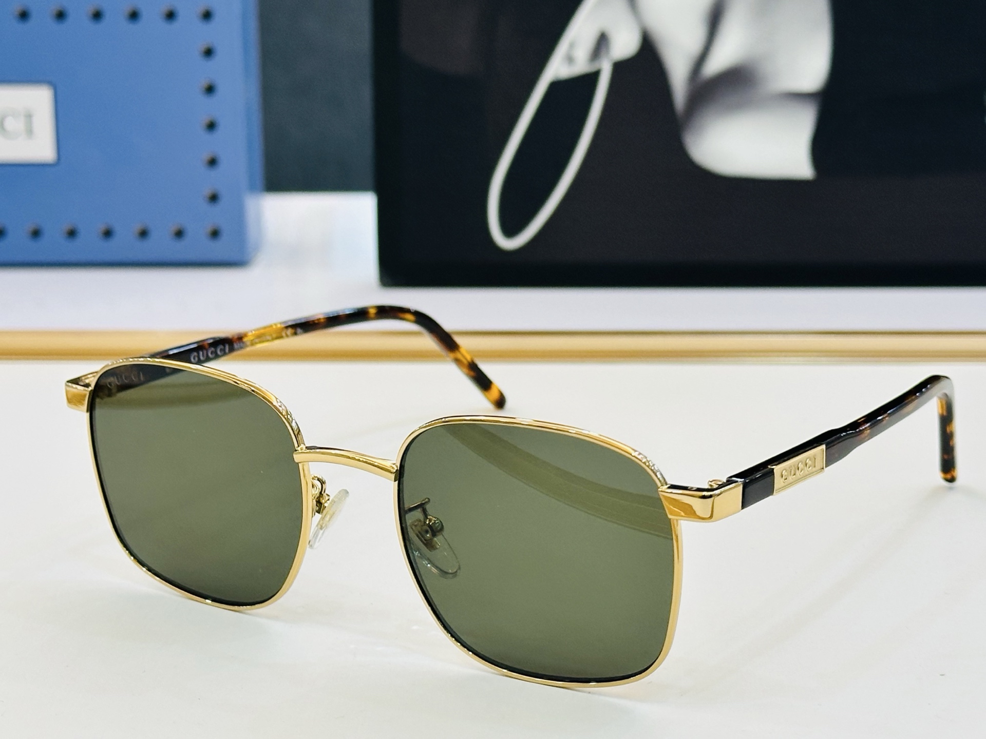 🆕 👏👏GUCC*👍古家GG1799S Size：54口20-145   搭配镜框🔝L❤配光架 