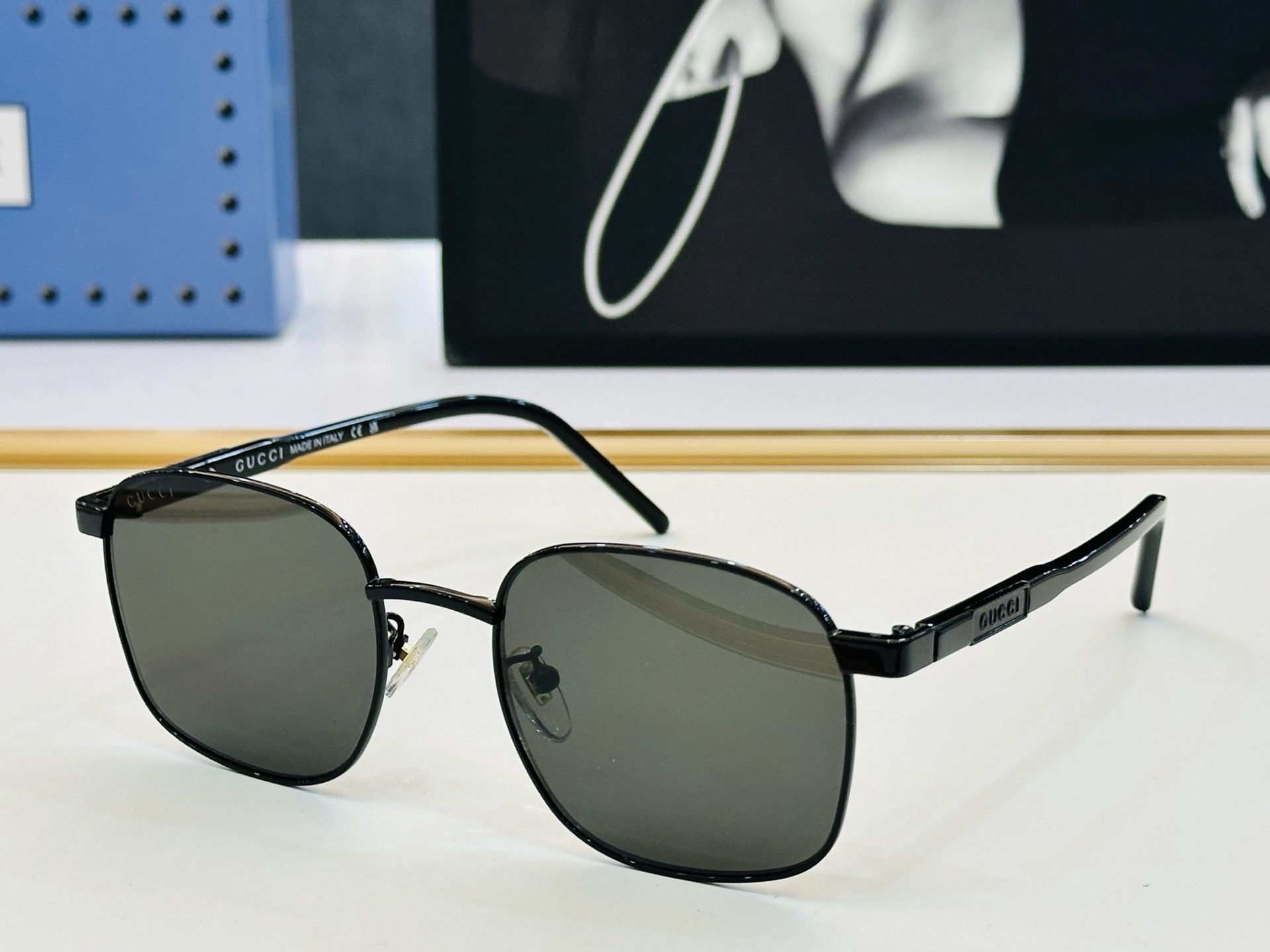 🆕 👏👏GUCC*👍古家GG1799S Size：54口20-145   搭配镜框🔝L❤配光架 