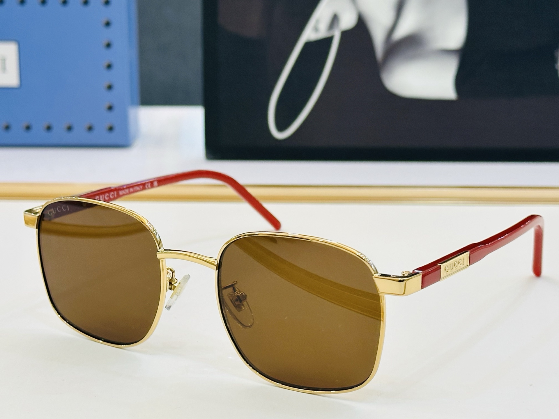 🆕 👏👏GUCC*👍古家GG1799S Size：54口20-145   搭配镜框🔝L❤配光架 