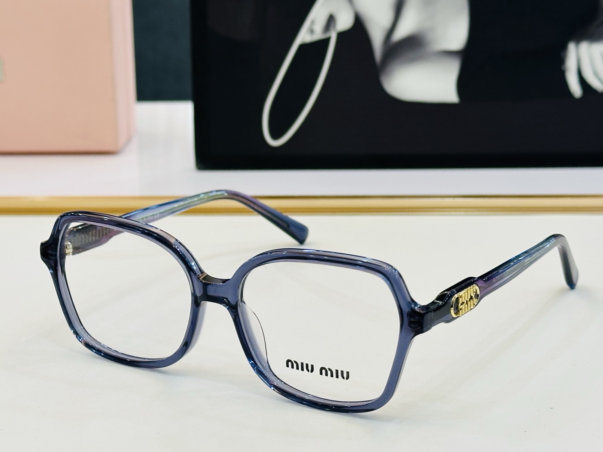 ❤️❤️🆕 谬家 MU02Y Size：53口18-145     玫瑰得意微笑 Z独具品质 配光镜 