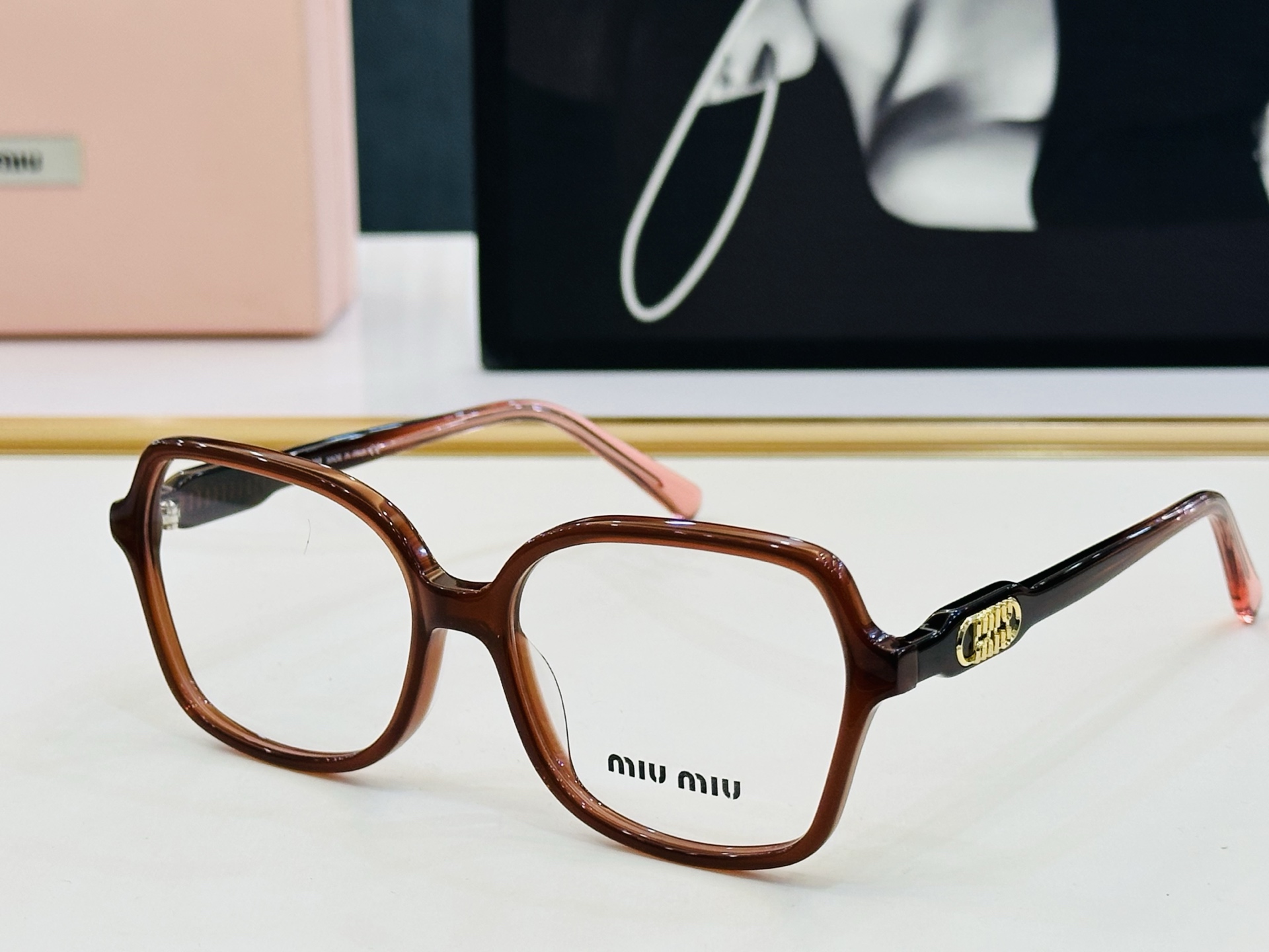 ❤️❤️🆕 谬家 MU02Y Size：53口18-145     玫瑰得意微笑 Z独具品质 配光镜 