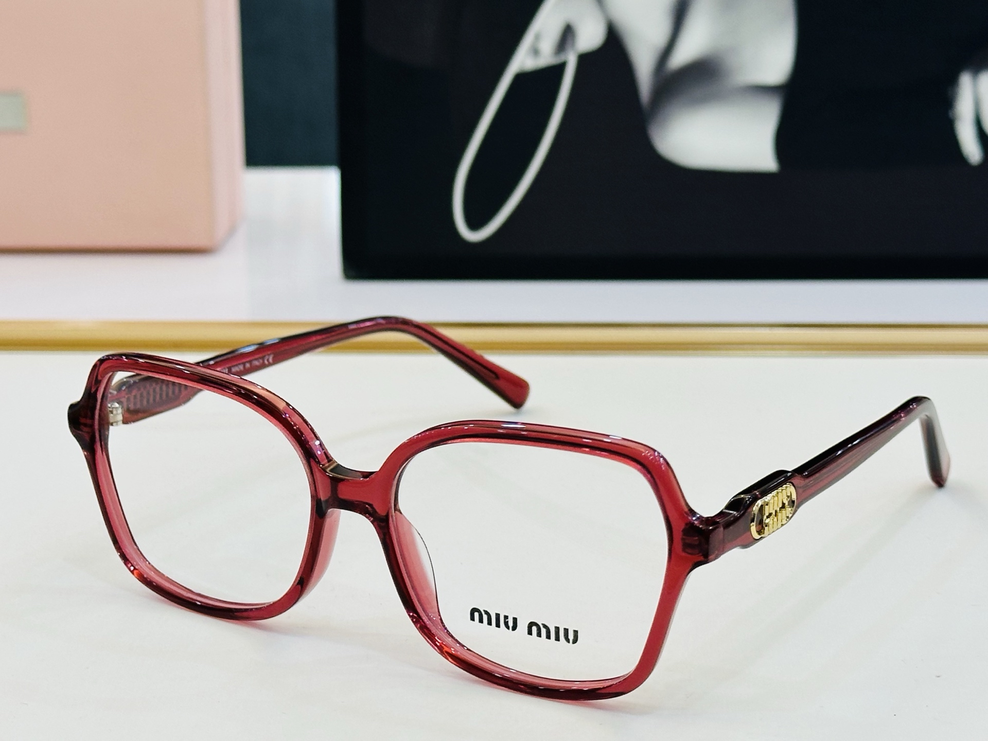 ❤️❤️🆕 谬家 MU02Y Size：53口18-145     玫瑰得意微笑 Z独具品质 配光镜 