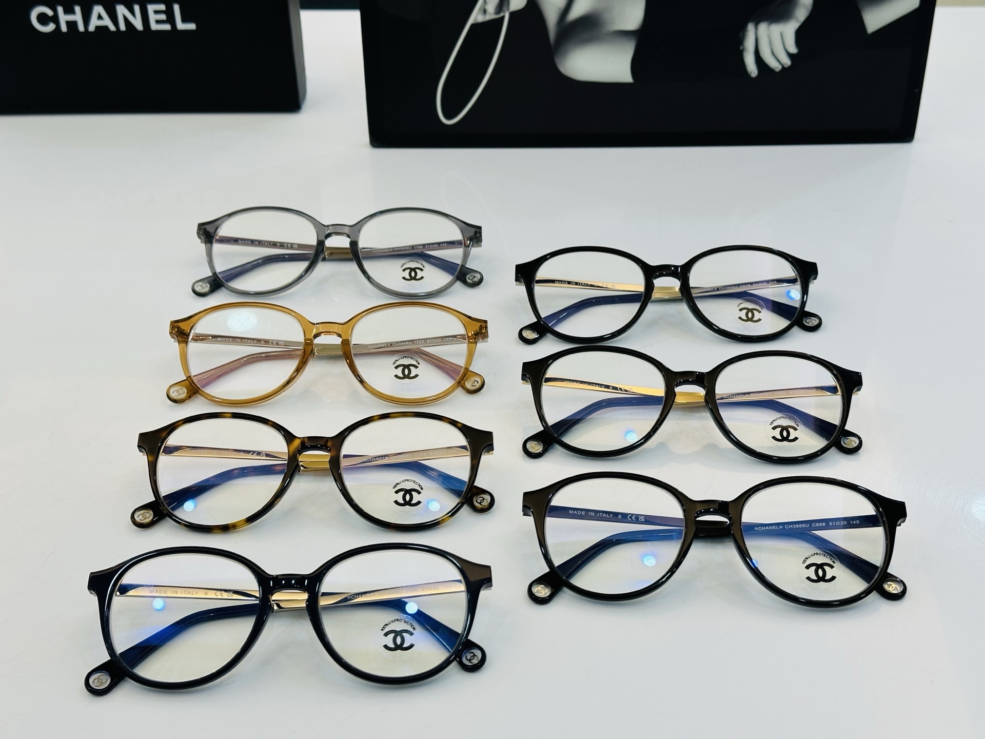 🆕 【CHANE*/香家】MODELCH3668U Size：51口20-145  💅🏻💓一 太阳镜 