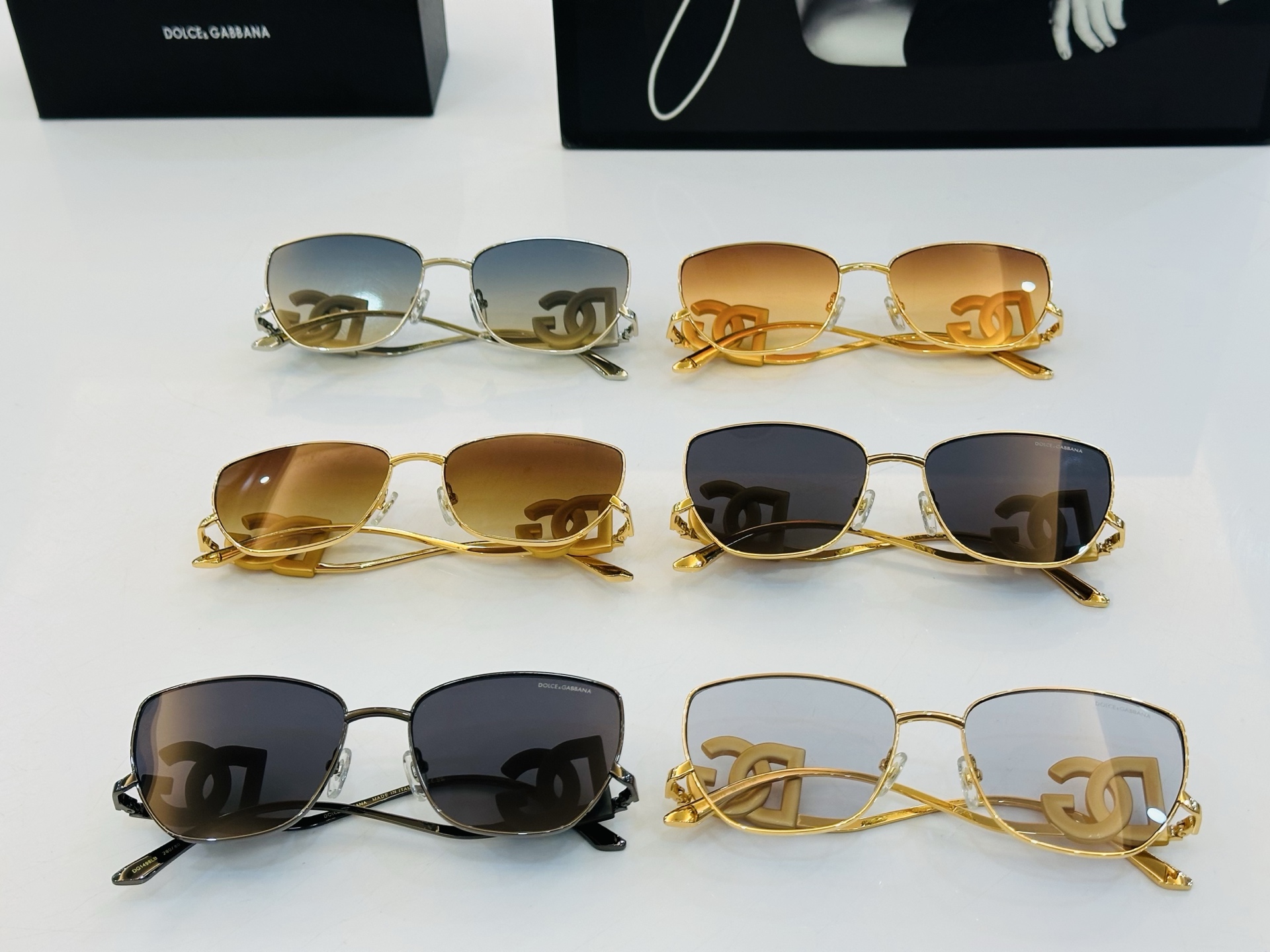 DOLCE&GABBANA* 杜家 DG1498LB Size：58口17-138 质量杠杠的 👍喜欢的