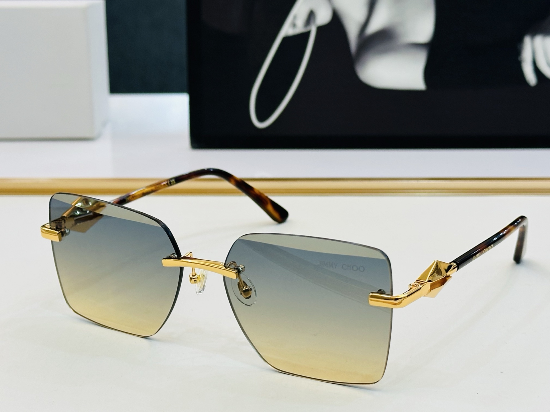 JIMMY CHO* 吉米家 JC4018  Size：60口17-145 新款  坚持一如既往最高品质