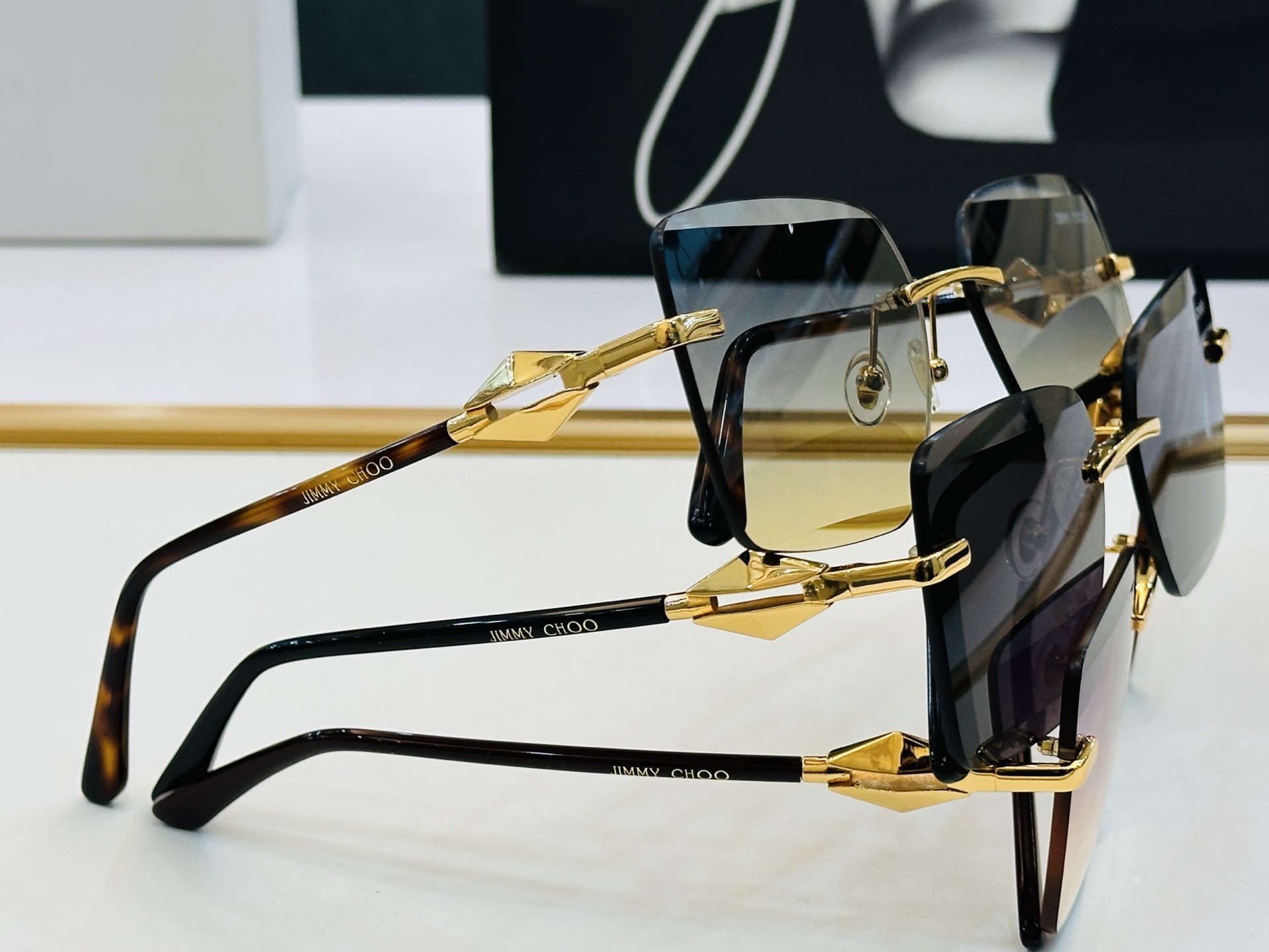 JIMMY CHO* 吉米家 JC4018  Size：60口17-145 新款  坚持一如既往最高品质