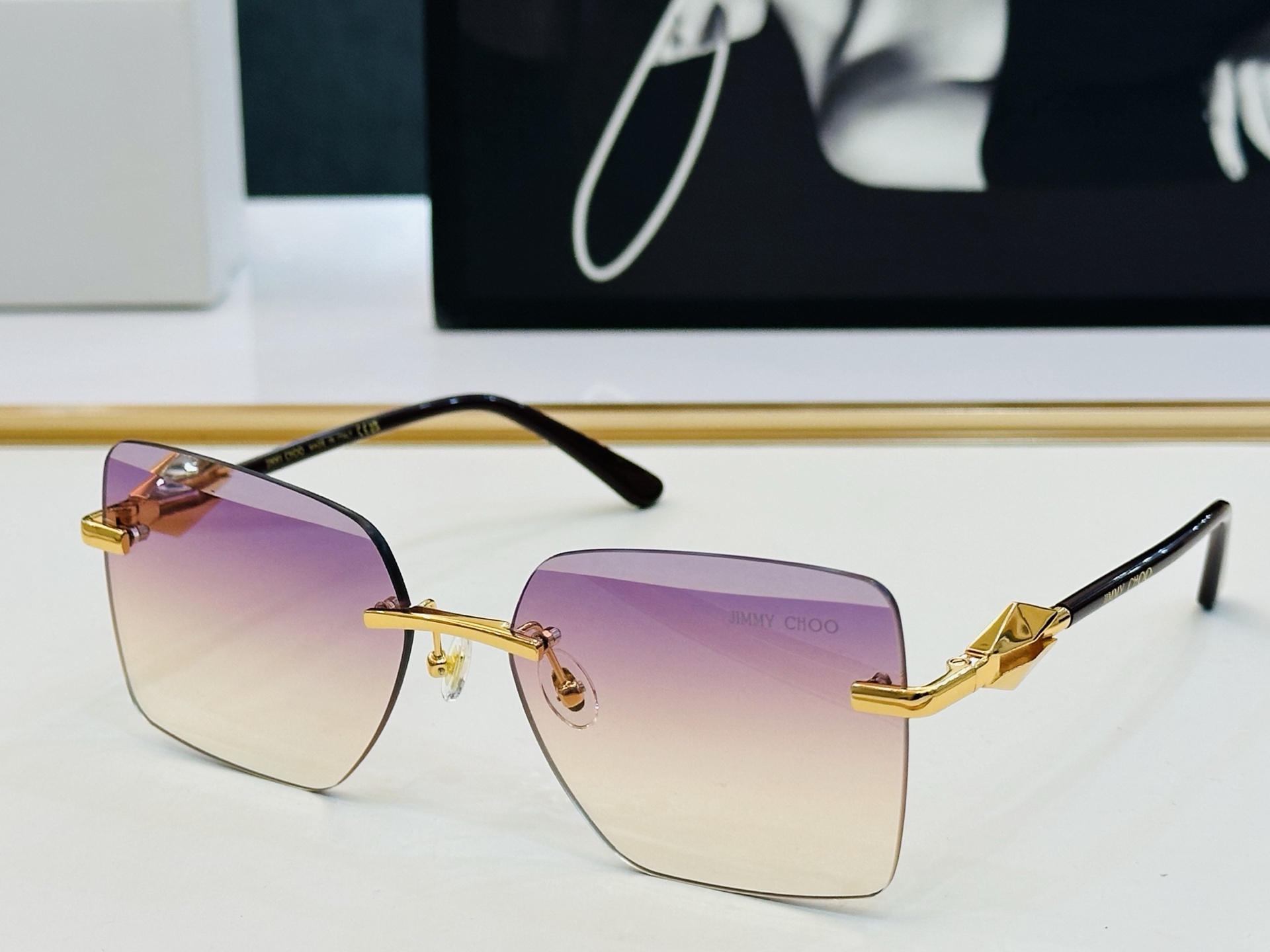 JIMMY CHO* 吉米家 JC4018  Size：60口17-145 新款  坚持一如既往最高品质