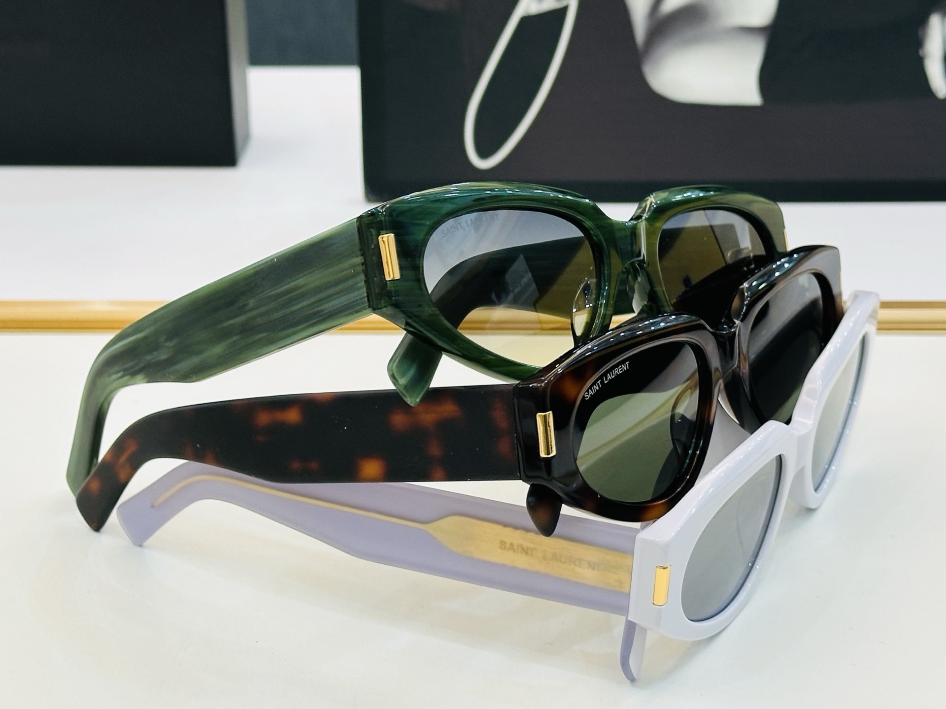 网红爆款 圣罗兰💫SL618 💫Size：56口19-145 金属款设计  bm俏皮甜美质感超好 