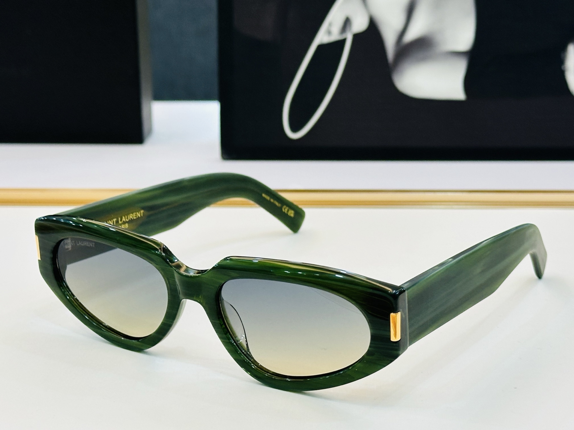 网红爆款 圣罗兰💫SL618 💫Size：56口19-145 金属款设计  bm俏皮甜美质感超好 