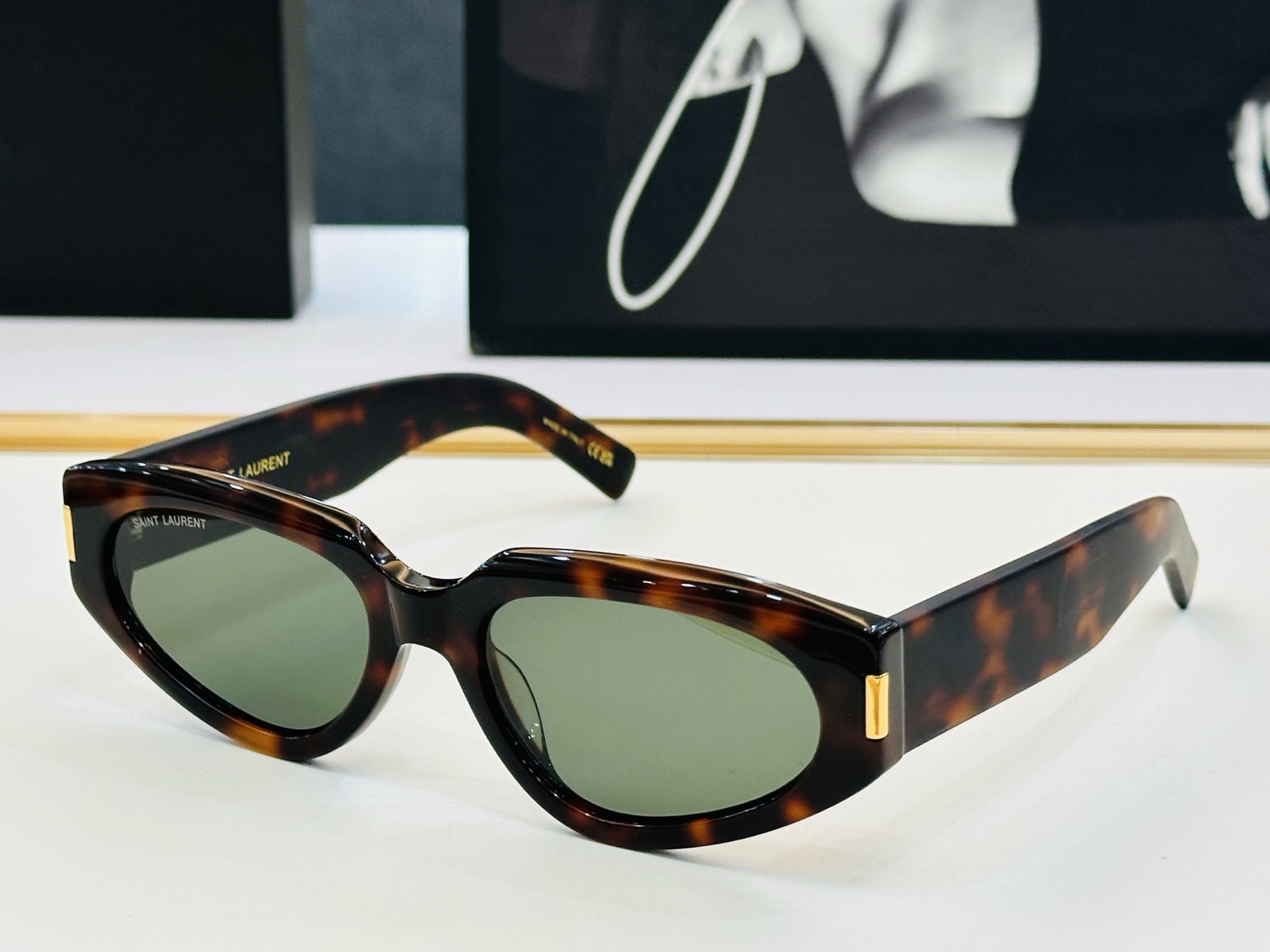 网红爆款 圣罗兰💫SL618 💫Size：56口19-145 金属款设计  bm俏皮甜美质感超好 