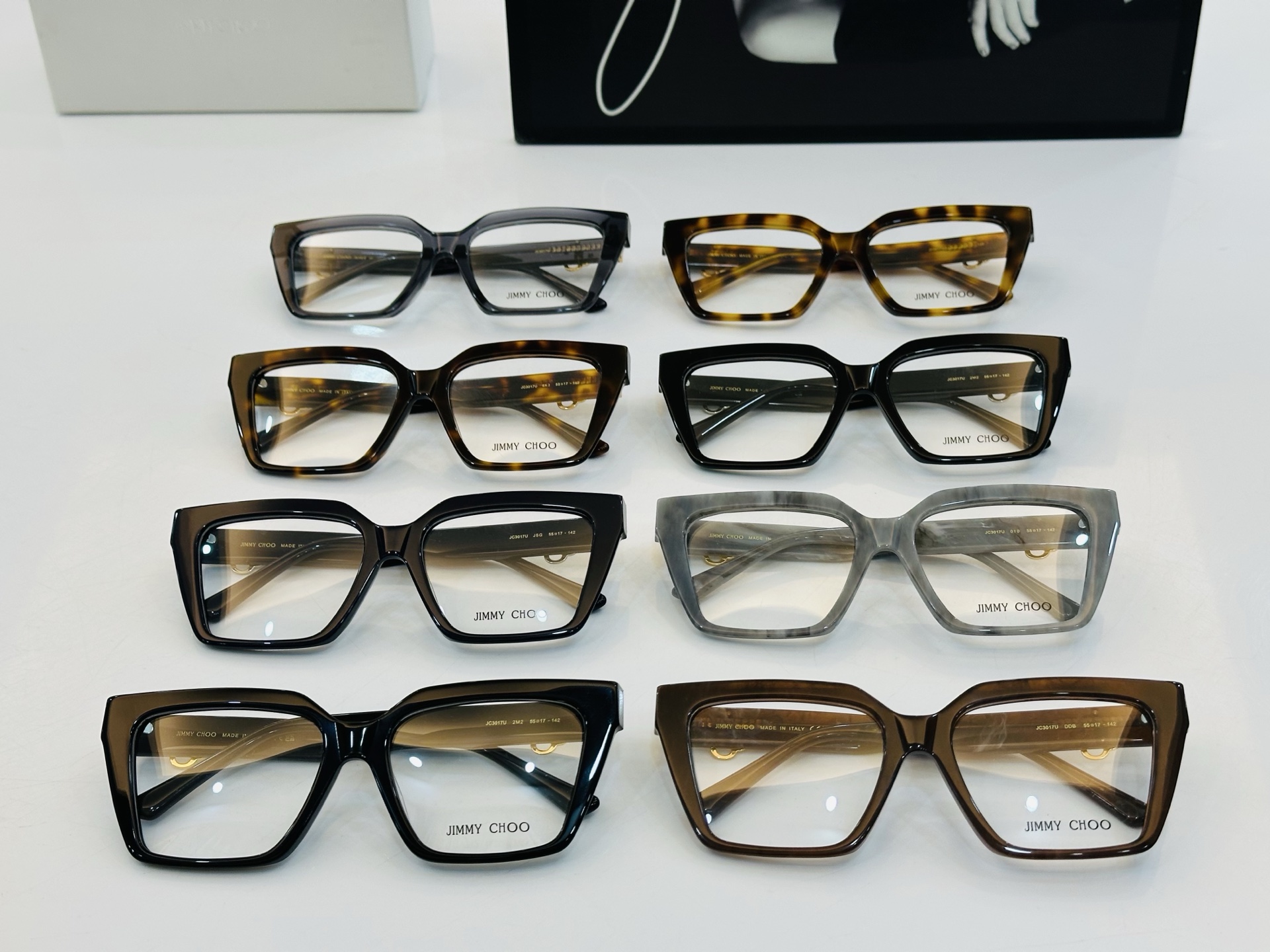 🆕 〖JIMMY CHO*/吉米家 MODELJC3017U Size：55口17-142   🧤🧤将引