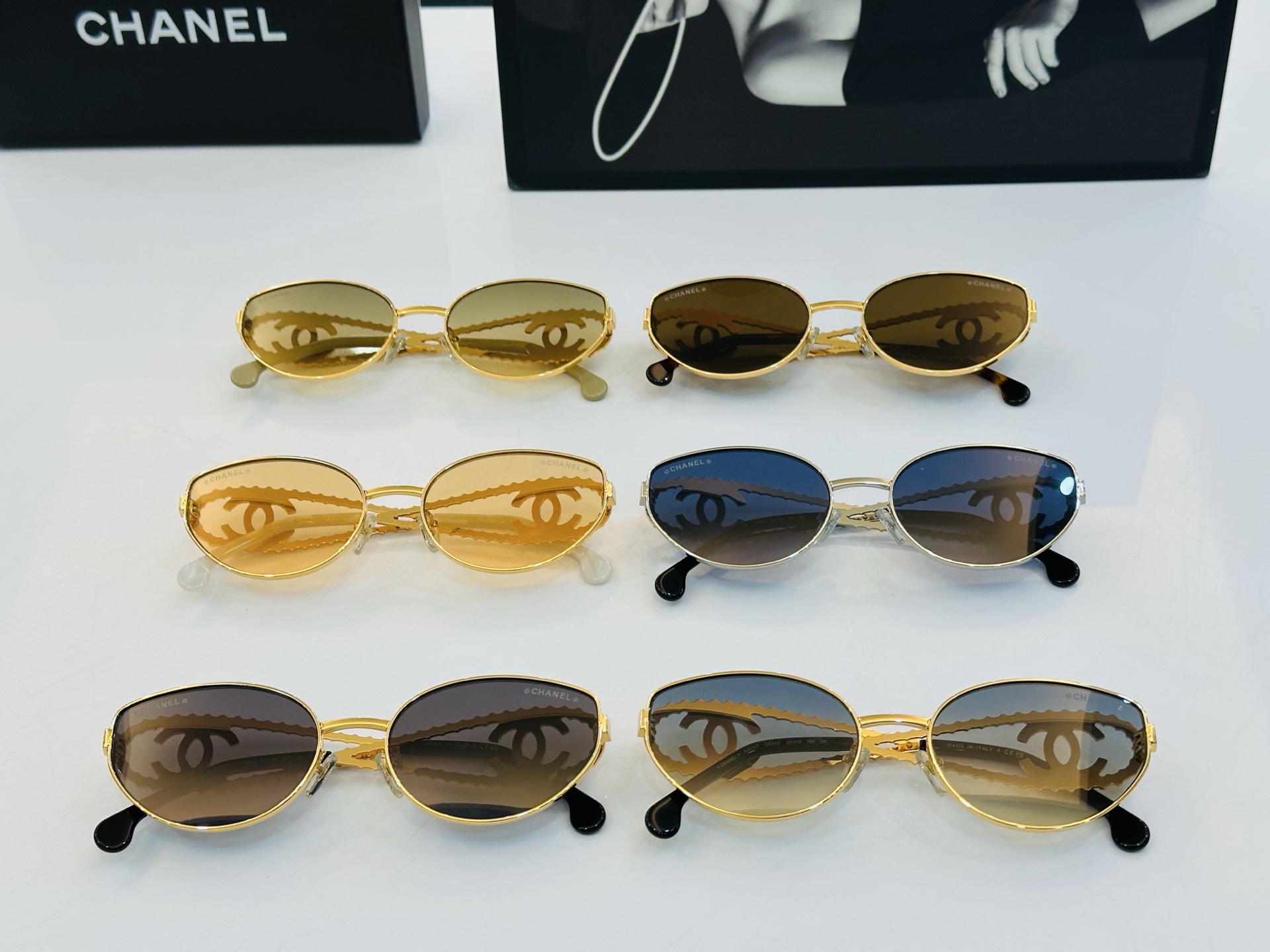 🆕 【CHANE*/香家】MODEL A95107 Size：60口19-150  💅🏻💓b太阳镜 