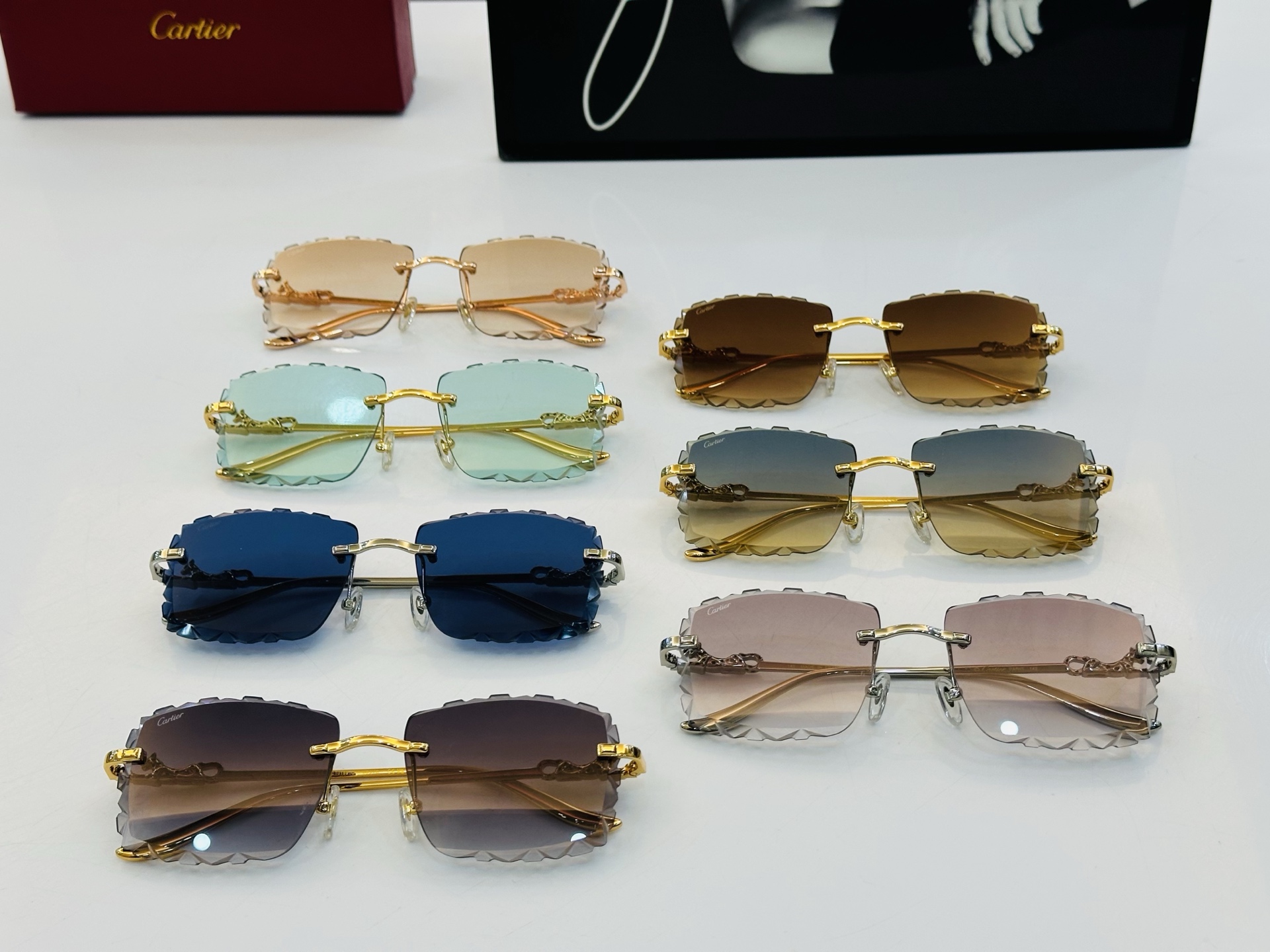 🆕 原版Cartie* 卡家 太阳镜 CT01591O Size：57口17-142 电镀工艺精湛大牌品