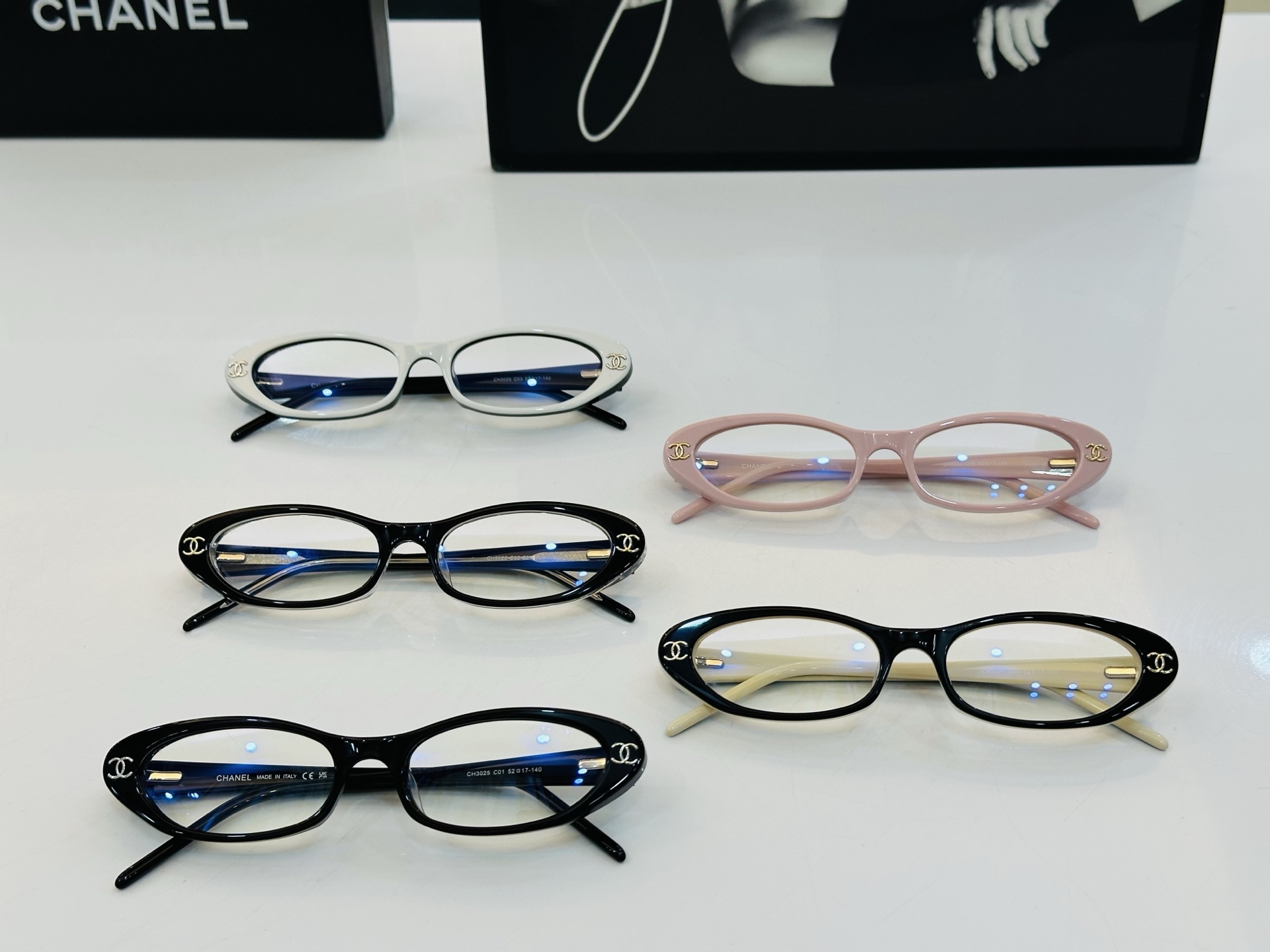 【CHANE*/香家】MODEL CH3025   Size：52口17-145  💅🏻☝👓完美品质 F
