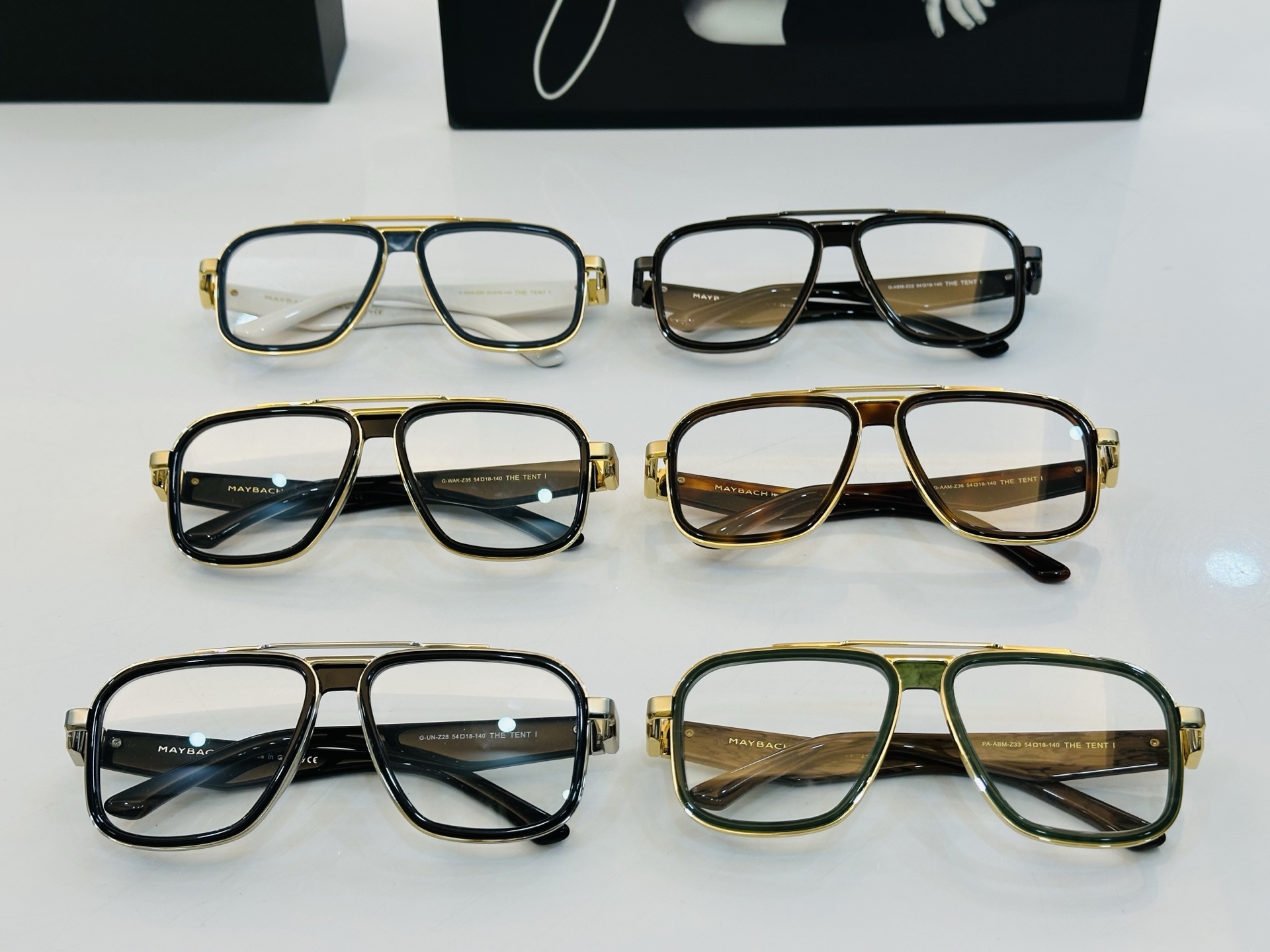 高品质 迈巴赫 🎉🎉做工精美💕💕MAYBAC*H Z28 Size：54口18-140  质感十足 CC