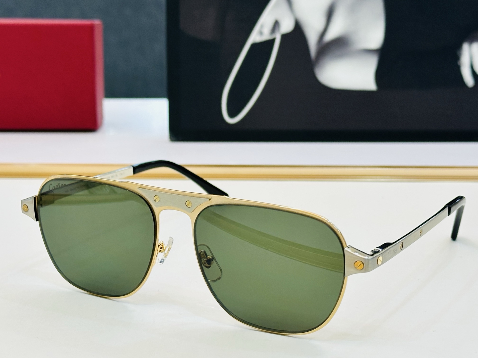Cartie* 卡家 太阳镜 CT0532S Size：58口17-145 电镀工艺精湛气质十足！CC男