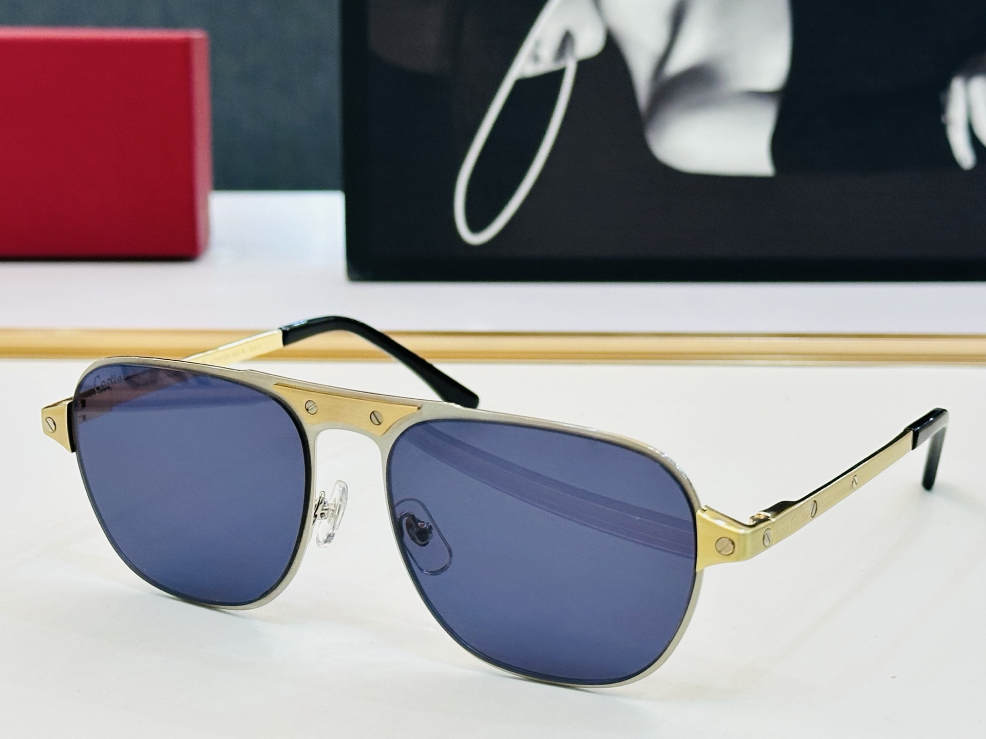 Cartie* 卡家 太阳镜 CT0532S Size：58口17-145 电镀工艺精湛气质十足！CC男