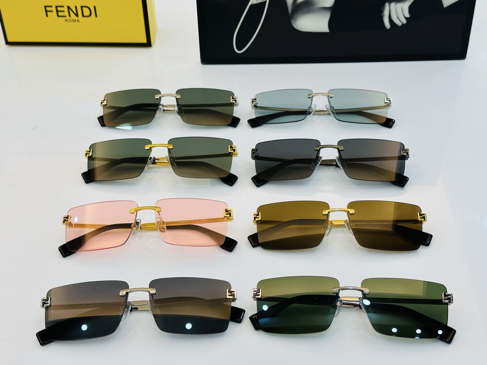 官网款 FenD* 芬家 原单时尚拉风太阳镜 FE40165U Size：60口14-140 F最好搭配