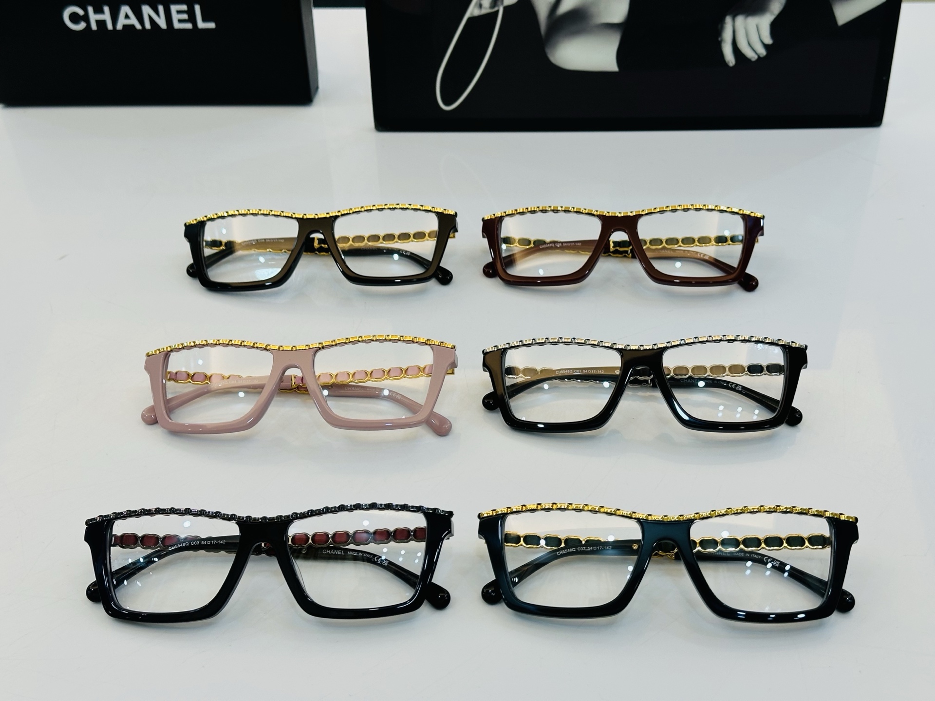 🆕 【CHANE*/香家】MODEL CH5548 Size：54口17-142  💅🏻💓F配光镜  