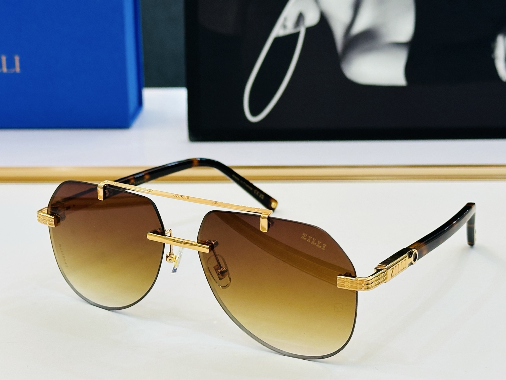 潮牌 ‼️ZILL*爆款 MODEL ZI80127 💚💚💚SIZE 62口15-143   💚💚bm时