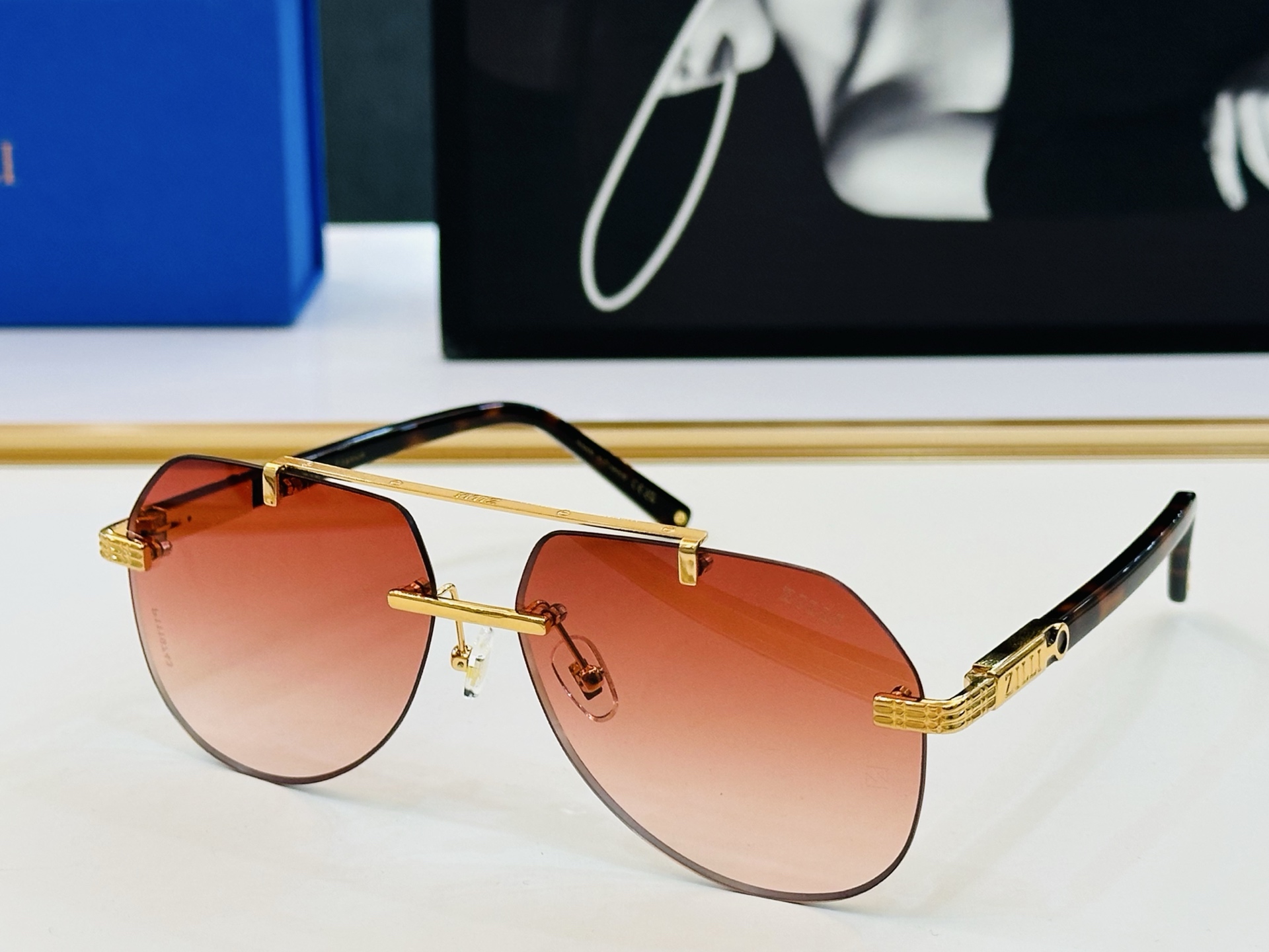 潮牌 ‼️ZILL*爆款 MODEL ZI80127 💚💚💚SIZE 62口15-143   💚💚bm时