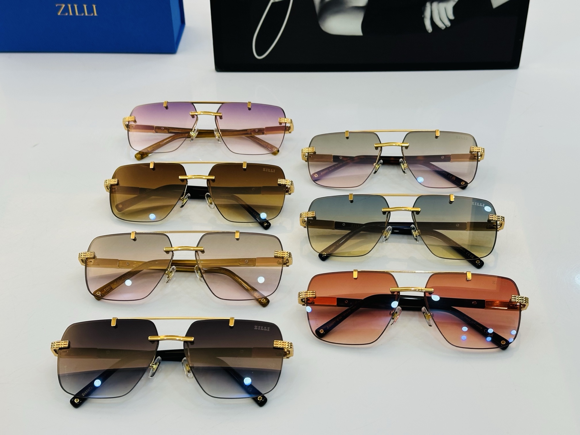 潮牌 ‼️ZILL*爆款 MODEL ZI65071  💚💚💚SIZE 61口15-143   💚💚bm