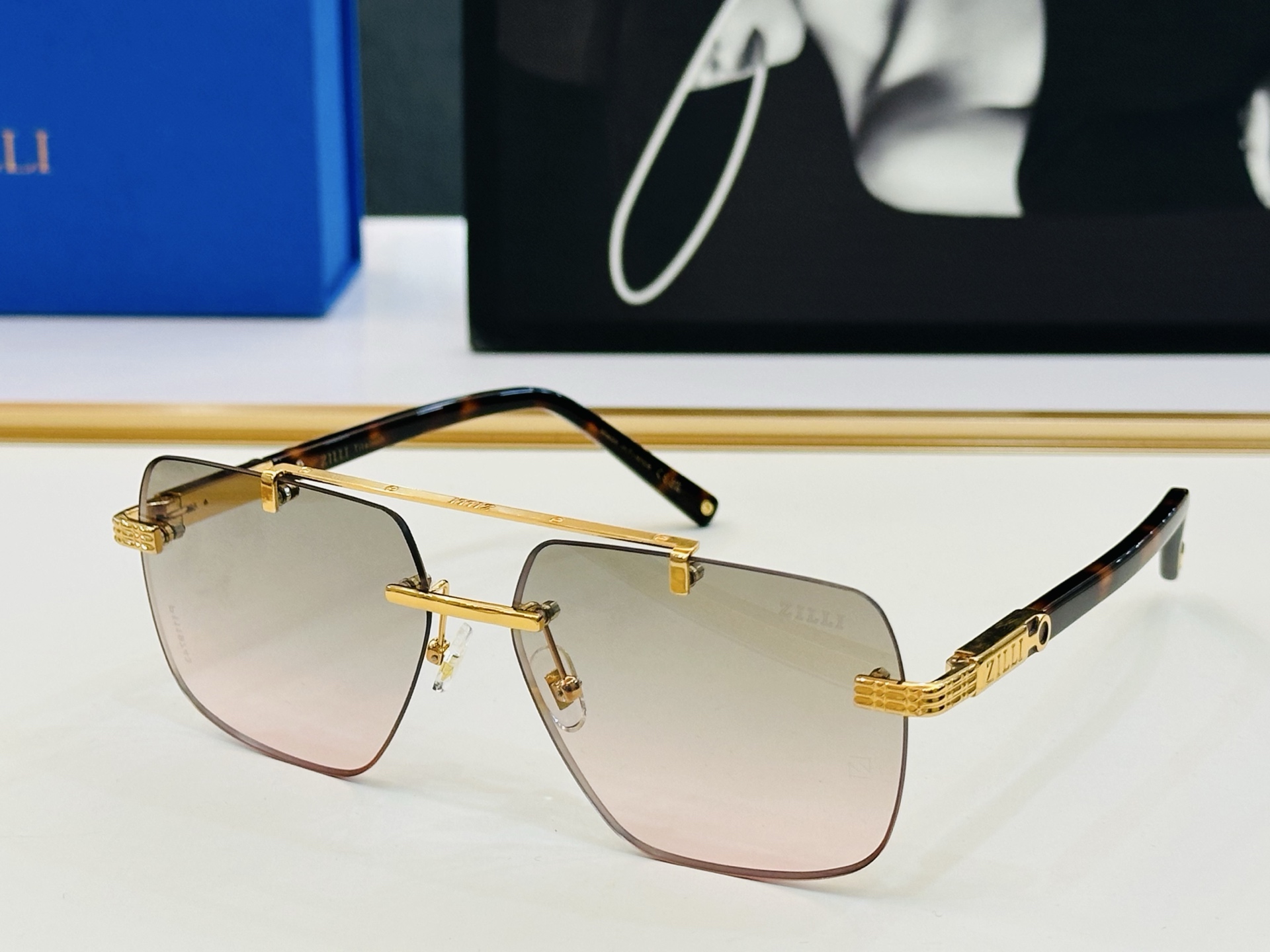 潮牌 ‼️ZILL*爆款 MODEL ZI65071  💚💚💚SIZE 61口15-143   💚💚bm