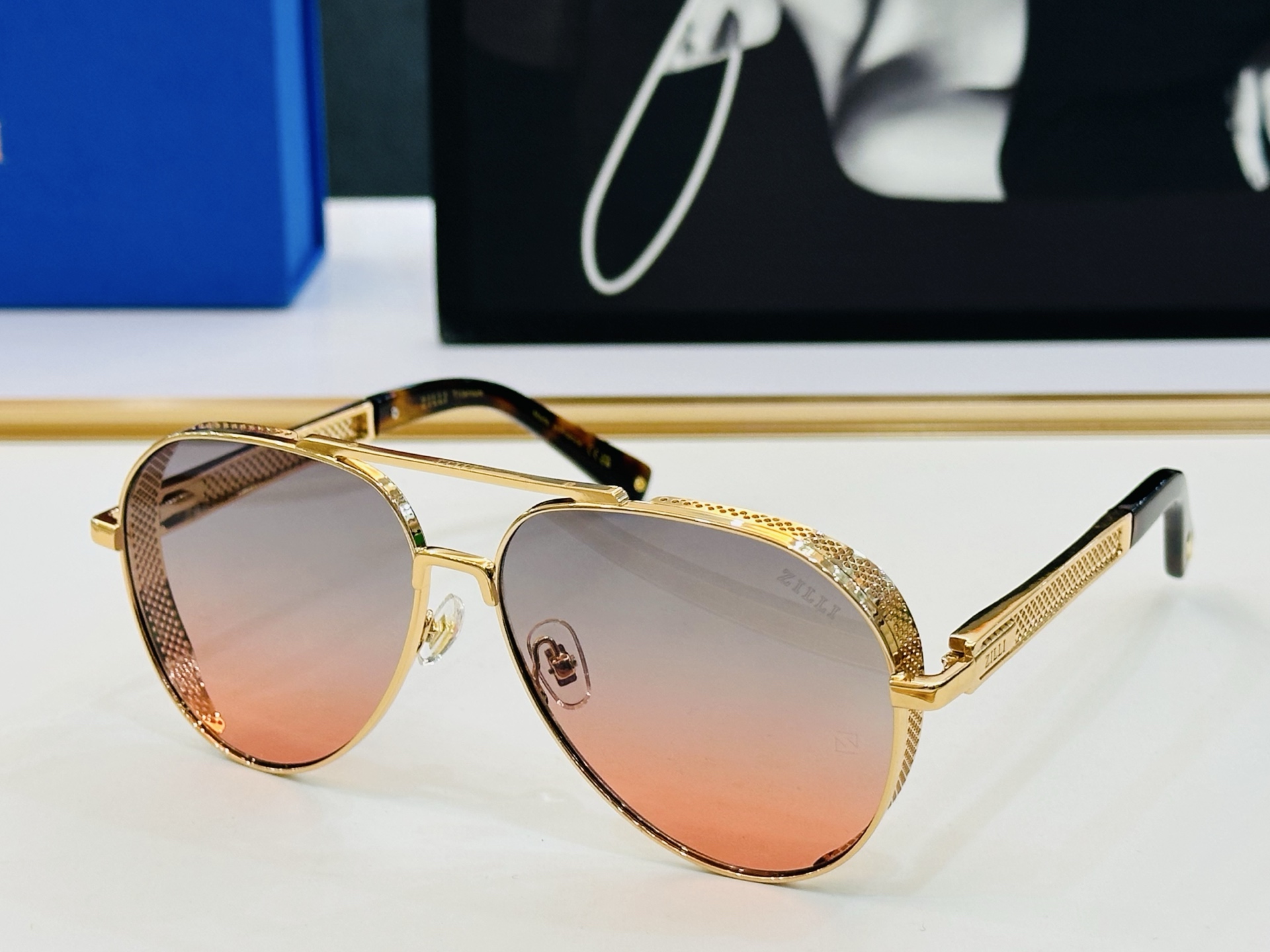 潮牌 ‼️ZILL*爆款 MODEL ZI80122 💚💚💚SIZE 61口13-140   💚💚bm时