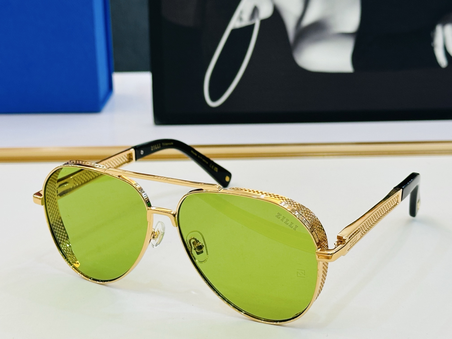 潮牌 ‼️ZILL*爆款 MODEL ZI80122 💚💚💚SIZE 61口13-140   💚💚bm时