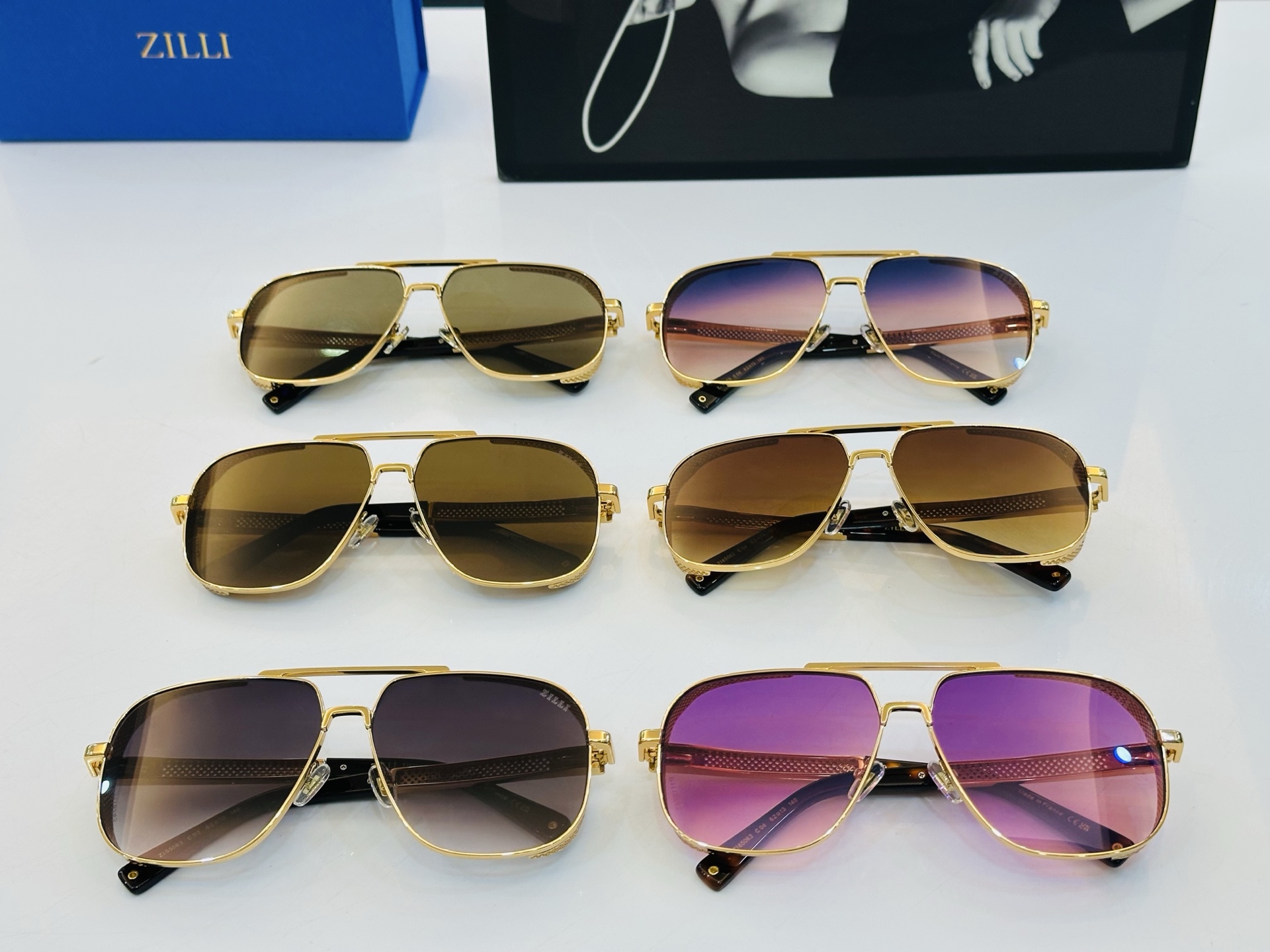 潮牌 ‼️ZILL*爆款 MODEL ZI65063  💚💚💚SIZE 62口13-140   💚💚bm