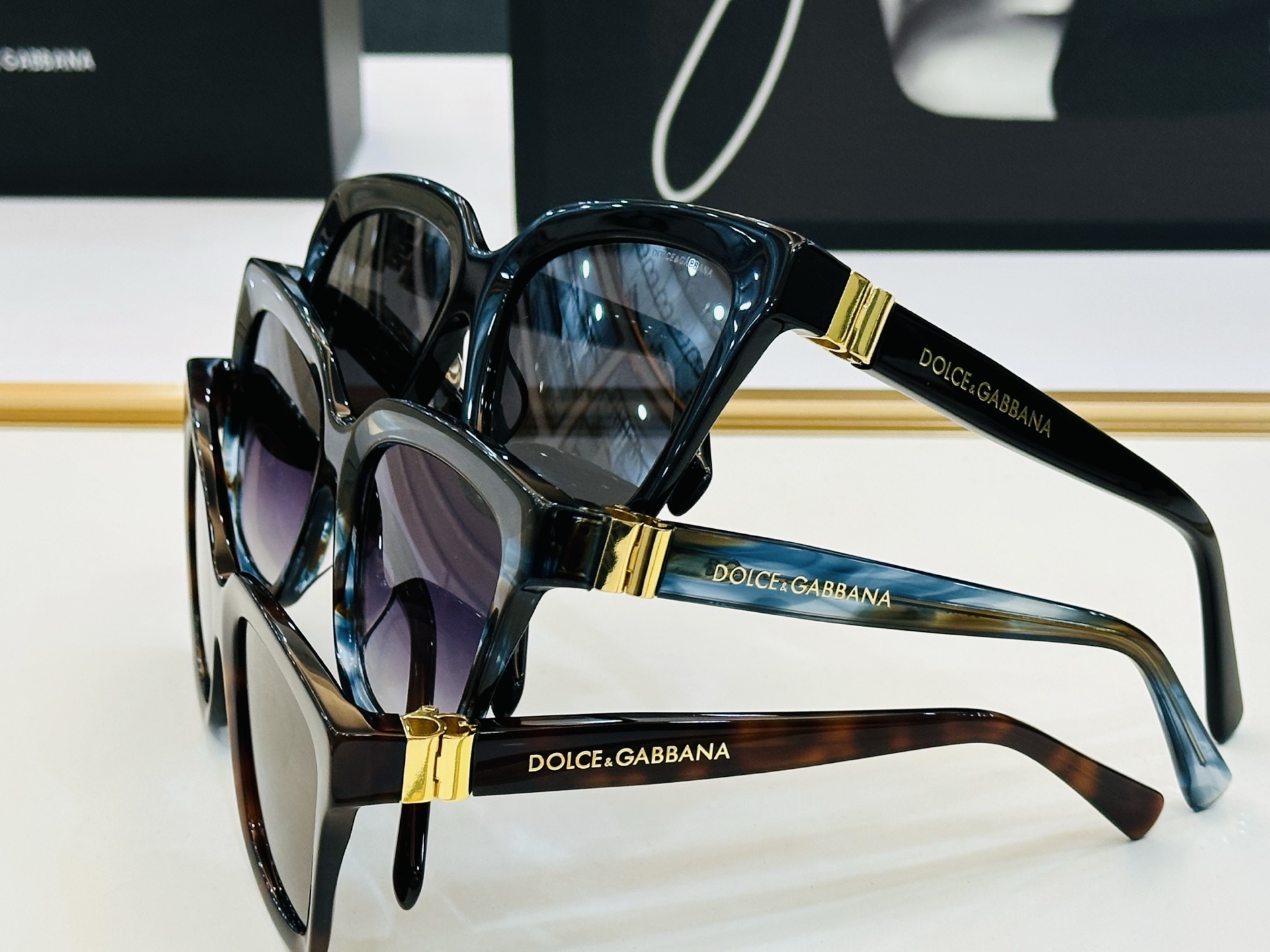 🆕 官网款 🔺DOLCE&GABBAN*🔻DG4498    Size：55口20-140   新颖独特