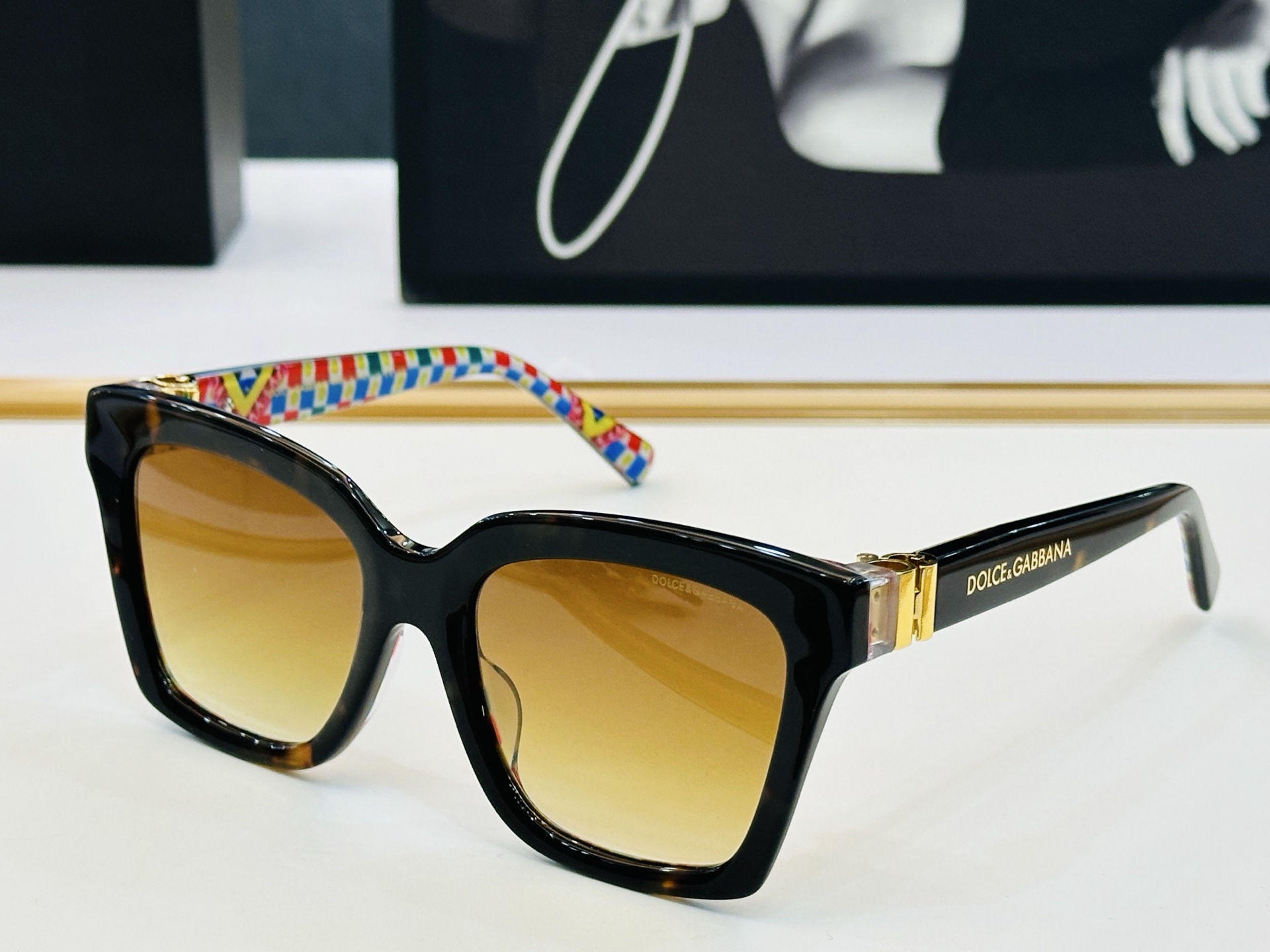 🆕 官网款 🔺DOLCE&GABBAN*🔻DG4498    Size：55口20-140   新颖独特