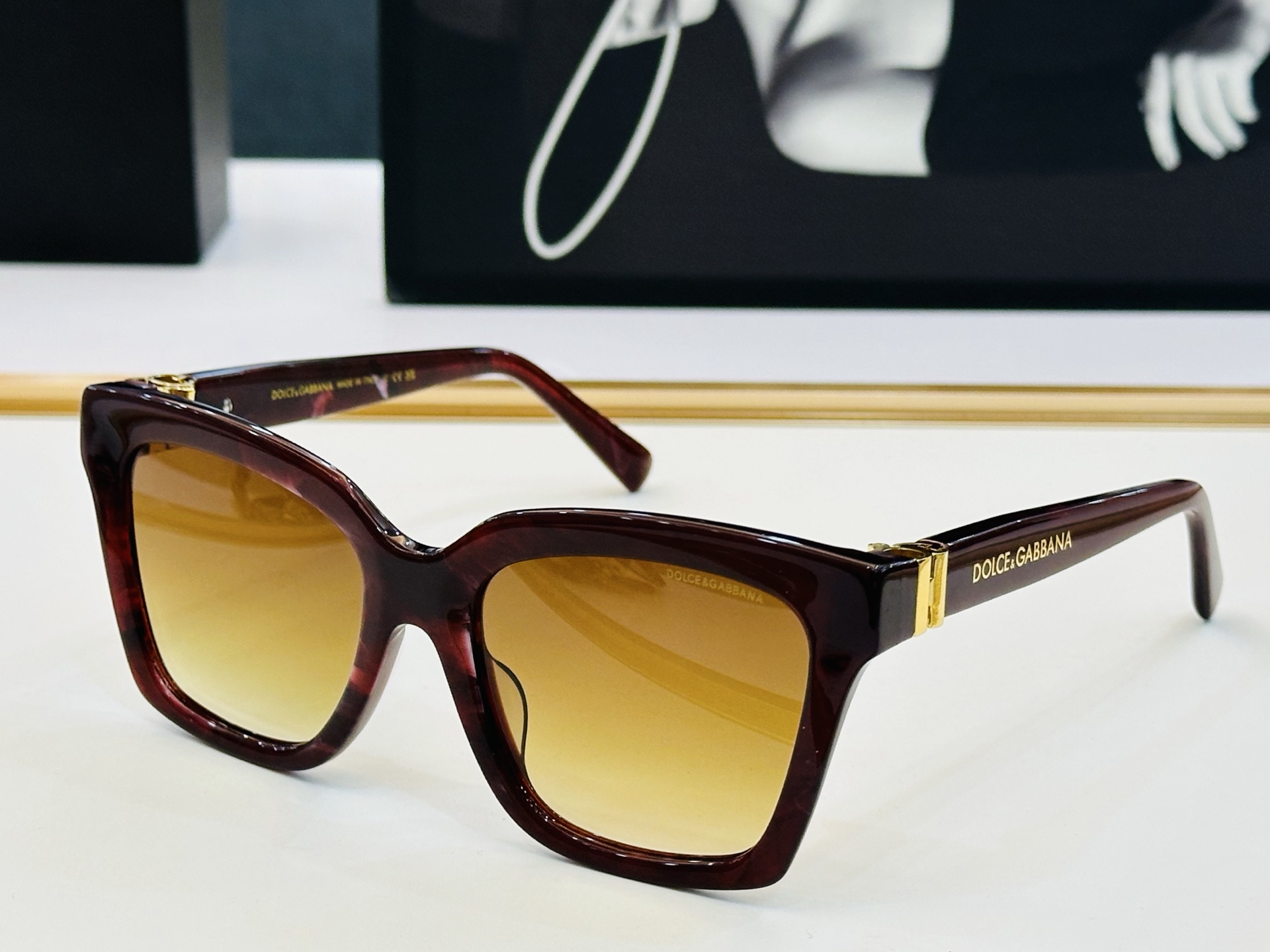 🆕 官网款 🔺DOLCE&GABBAN*🔻DG4498    Size：55口20-140   新颖独特