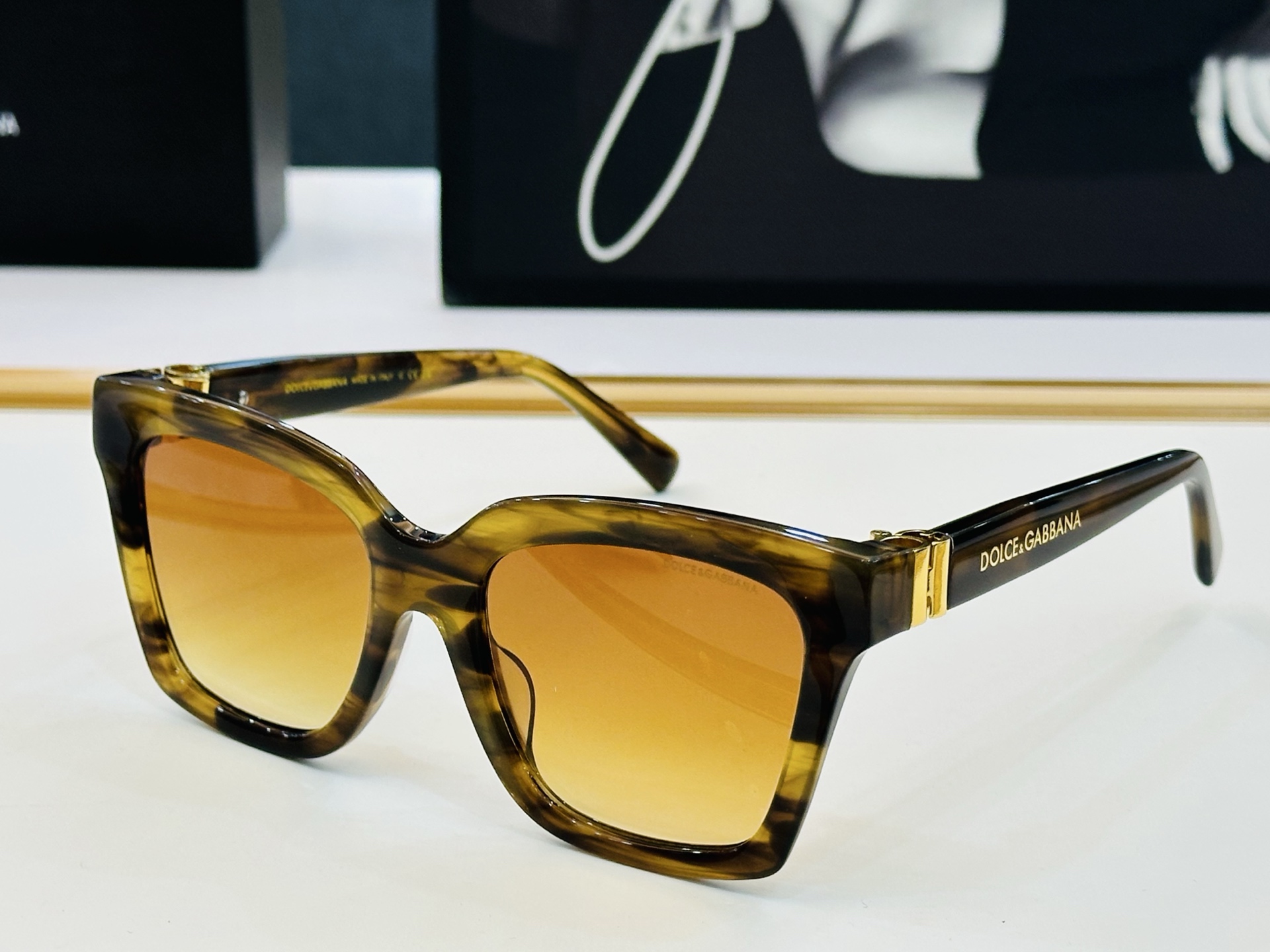 🆕 官网款 🔺DOLCE&GABBAN*🔻DG4498    Size：55口20-140   新颖独特