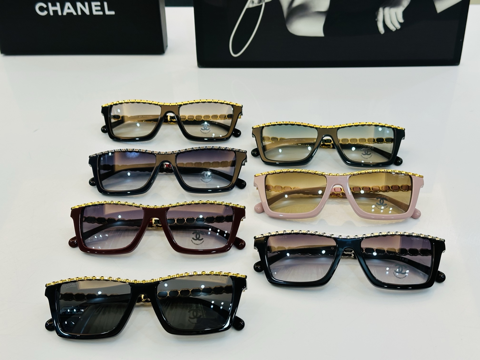 🆕 【CHANE*/香家】MODEL CH5548 Size：54口17-142  💅🏻💓F太阳镜 